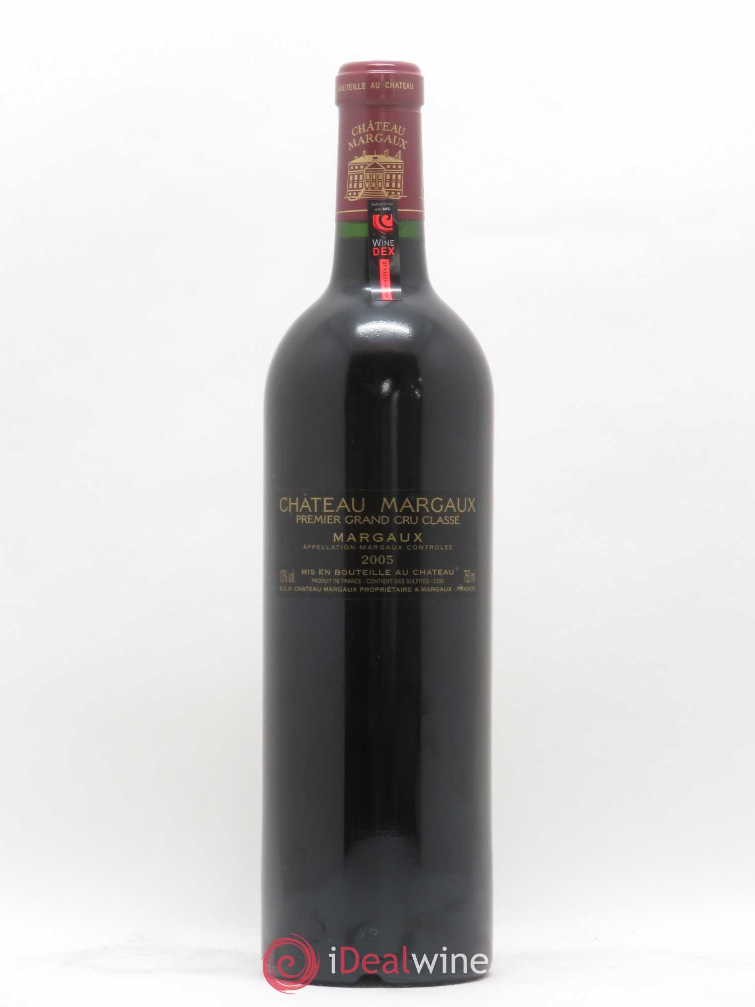 Château Margaux 1er Grand Cru Classé 2005 - Lot de 1 bouteille - 1