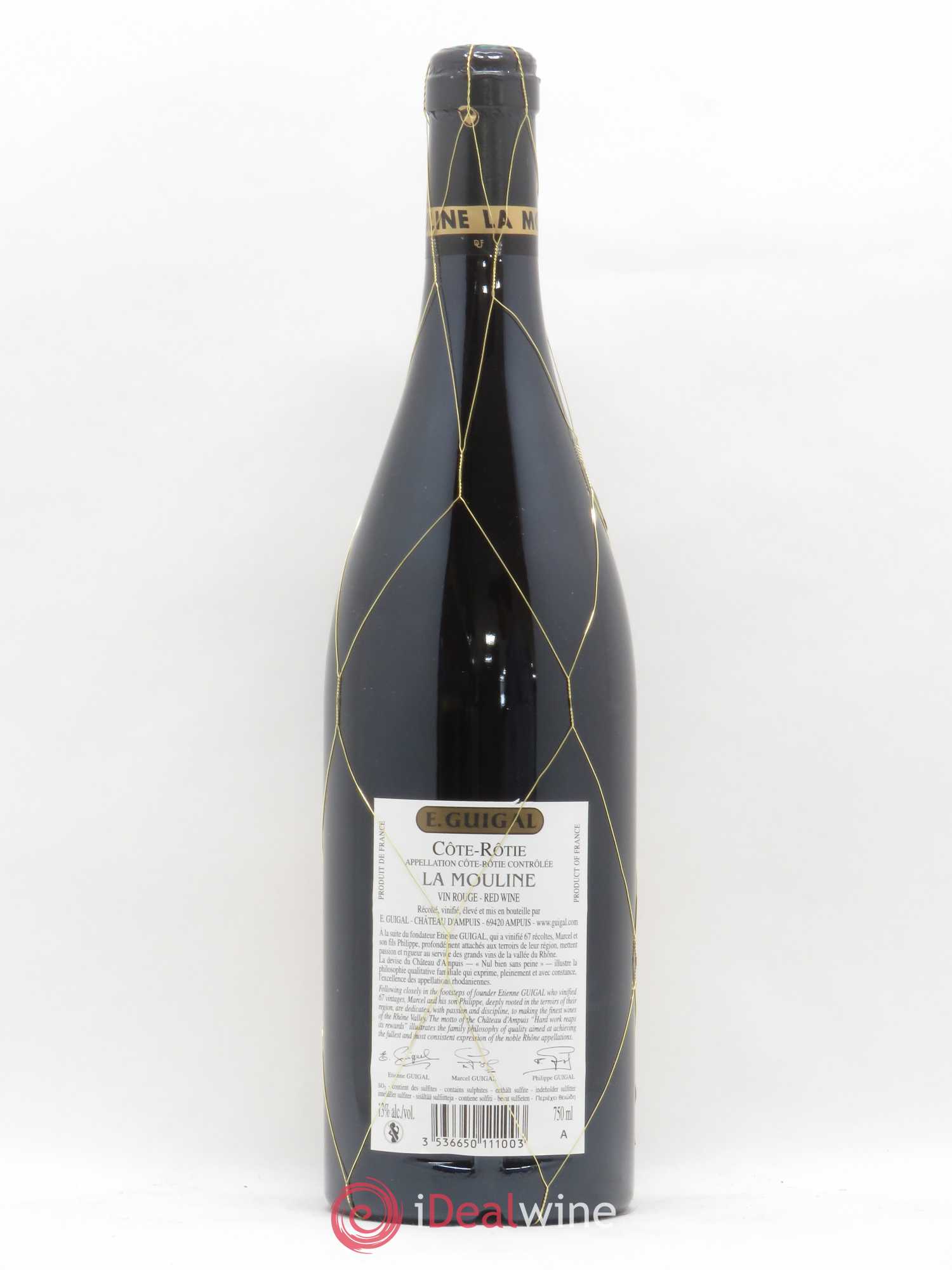 Côte-Rôtie La Mouline Guigal 2007 - Lot de 1 bouteille - 1