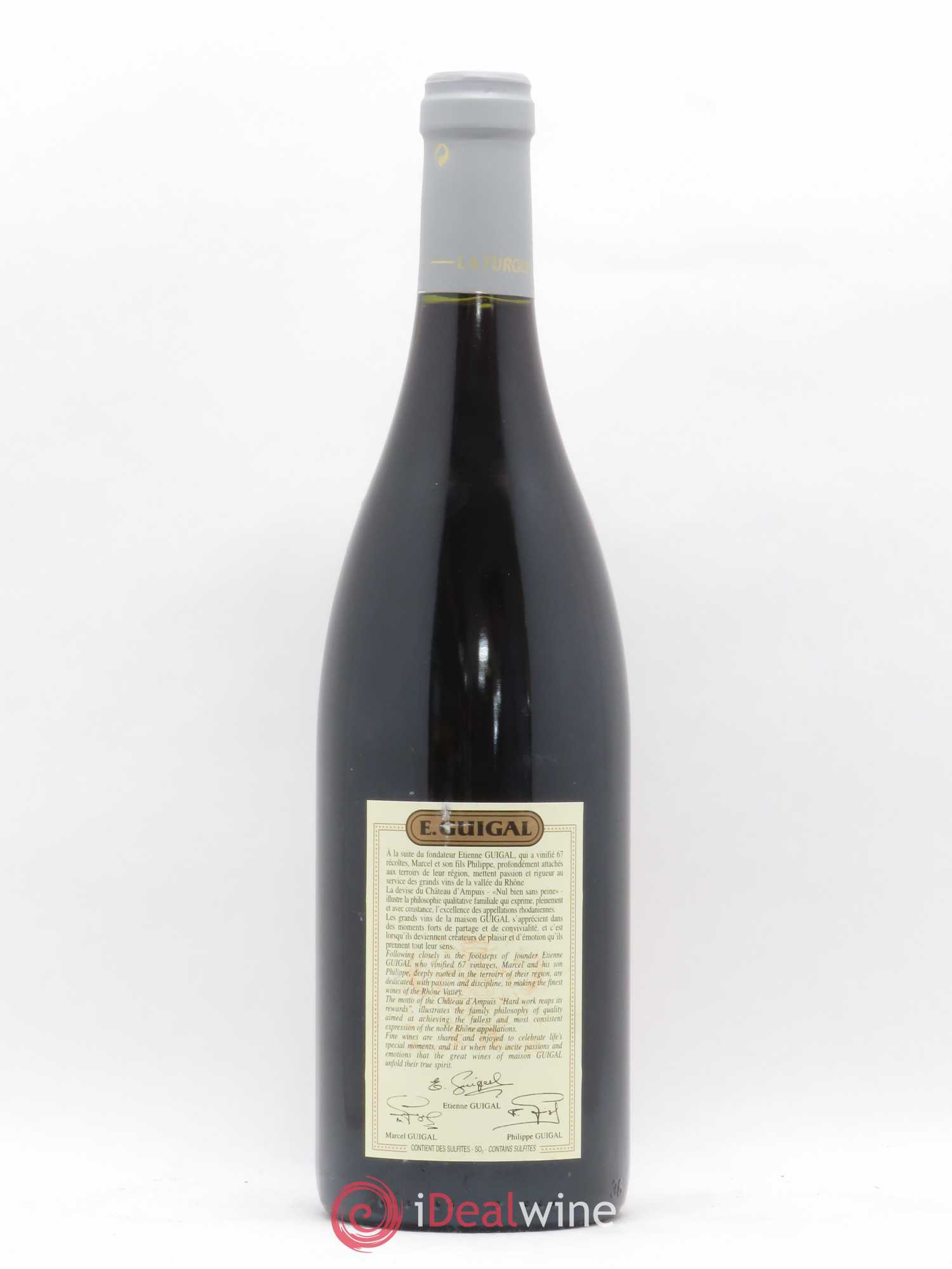 Côte-Rôtie La Turque Guigal 2003 - Lot de 1 bouteille - 1