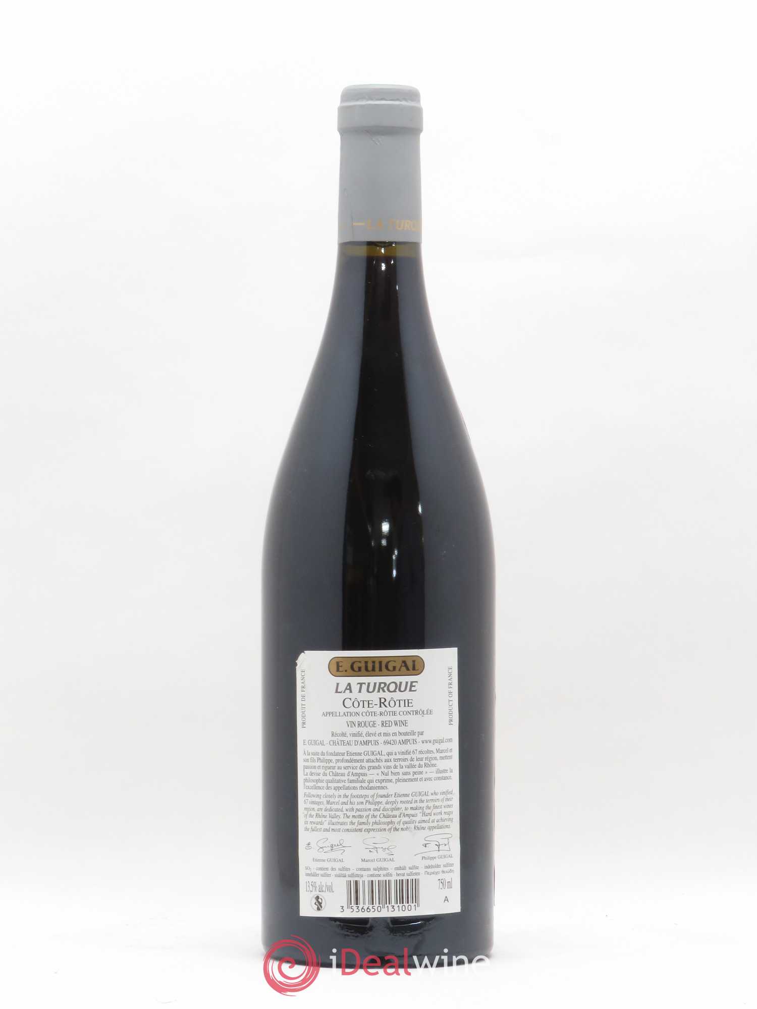 Côte-Rôtie La Turque Guigal 2006 - Lot de 1 bouteille - 1