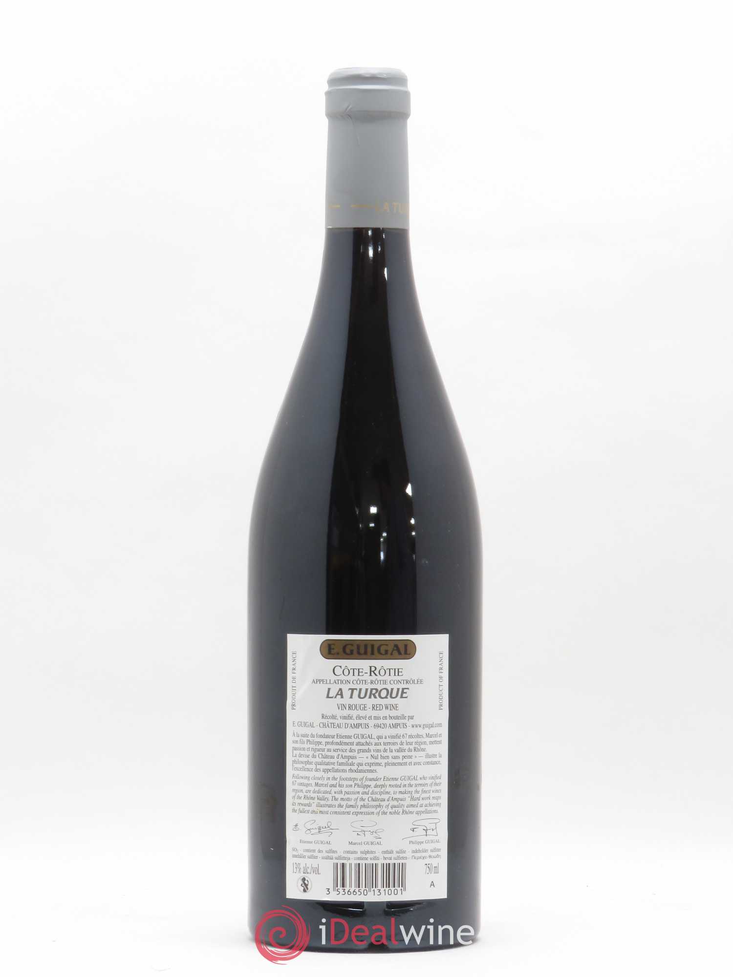 Côte-Rôtie La Turque Guigal 2007 - Lot de 1 bouteille - 1