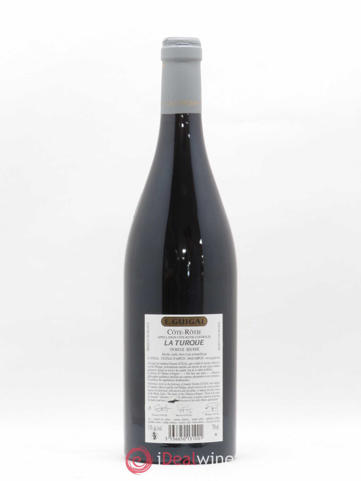 Côte-Rôtie La Turque Guigal 2008 - Lot de 1 bouteille - 1