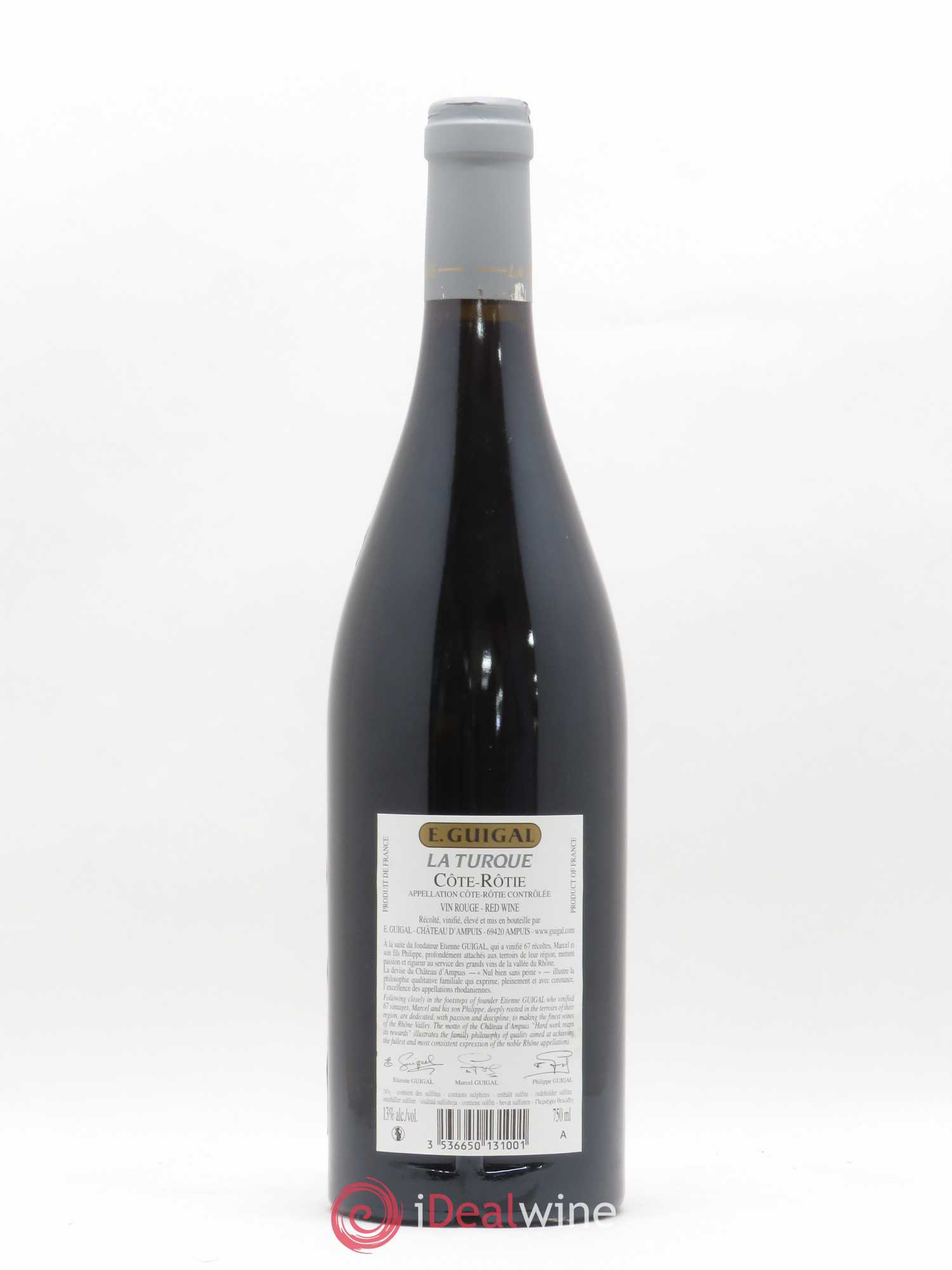 Côte-Rôtie La Turque Guigal 2011 - Lot de 1 bouteille - 1