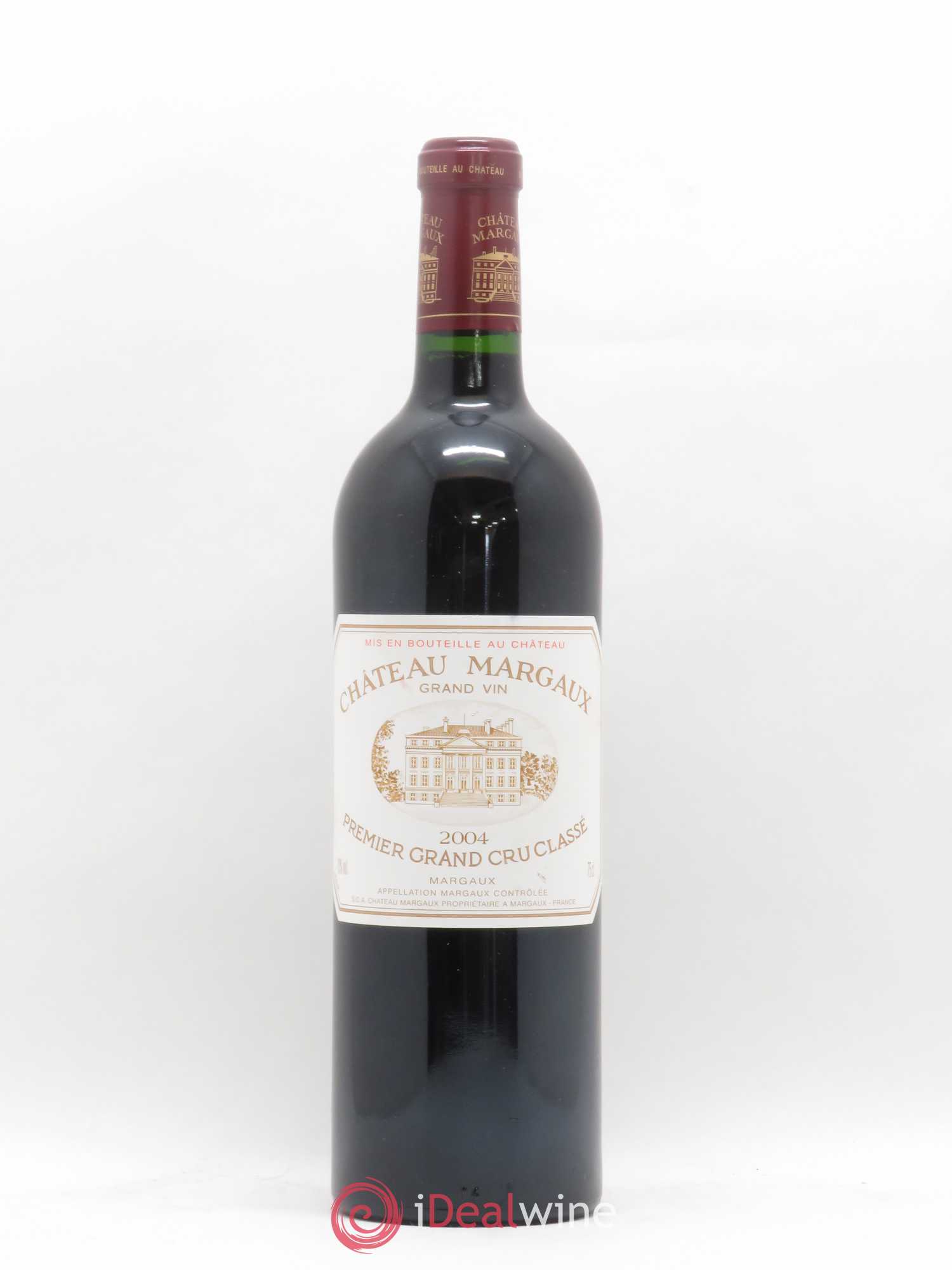 Château Margaux 1er Grand Cru Classé 2004 - Lot de 1 bouteille - 0