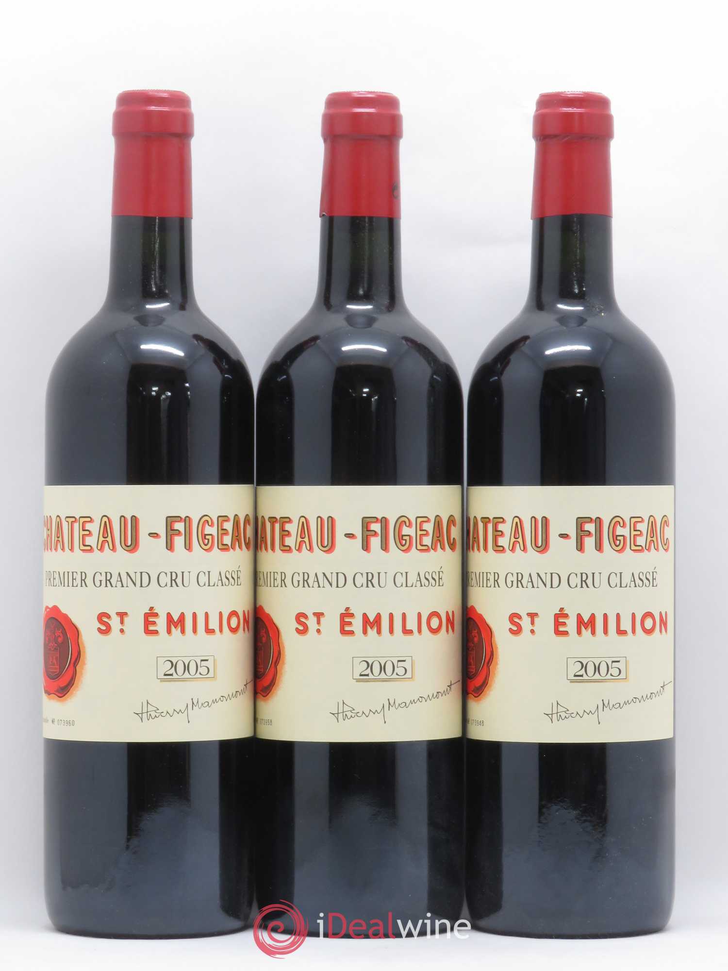 Château Figeac 1er Grand Cru Classé A 2005 - Lot de 12 bouteilles - 3
