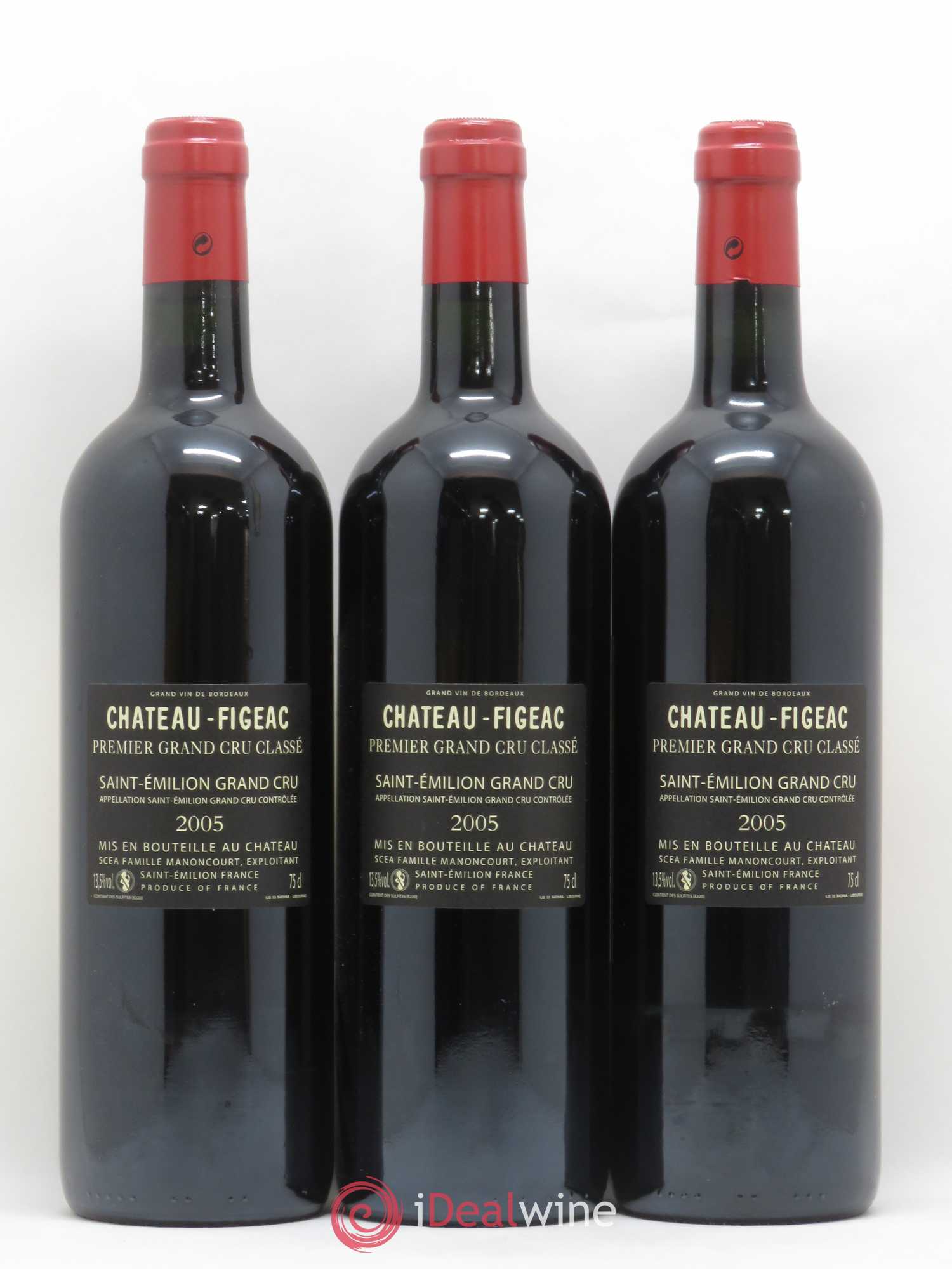 Château Figeac 1er Grand Cru Classé A 2005 - Lot de 12 bouteilles - 4