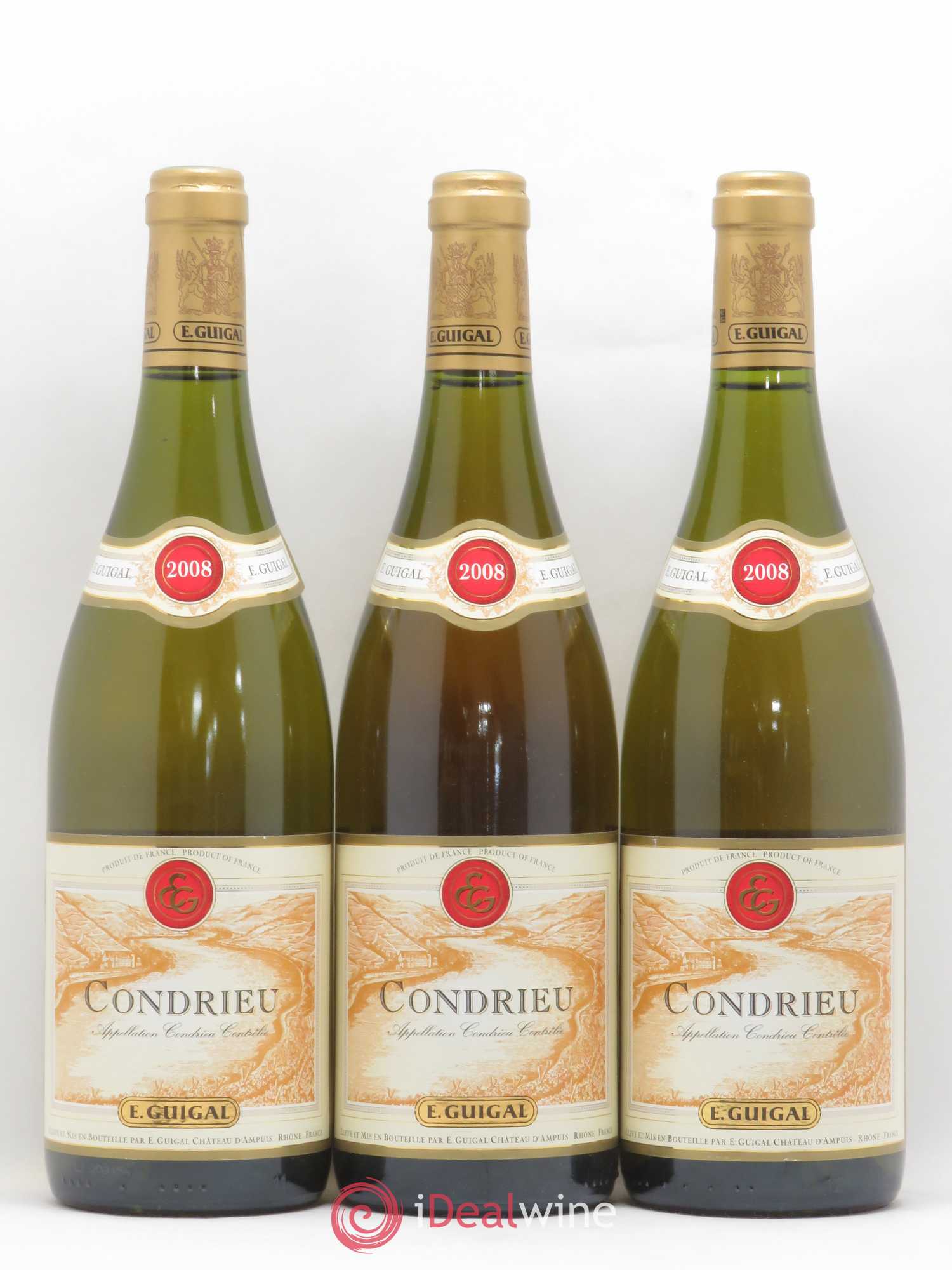 Condrieu Guigal 2008 - Lot de 3 bouteilles - 0