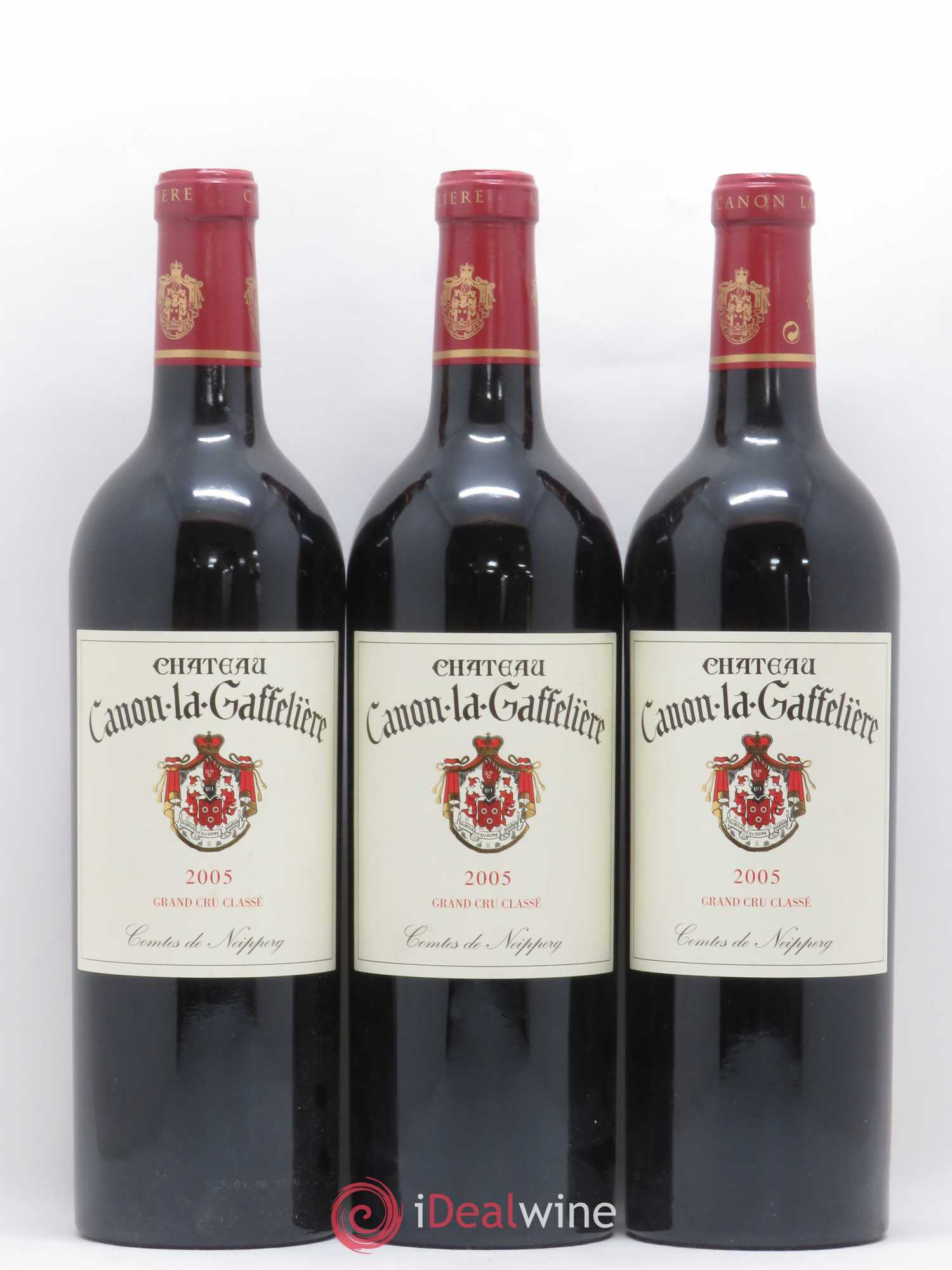 Château Canon la Gaffelière 1er Grand Cru Classé B 2005 - Lot de 12 bouteilles - 1