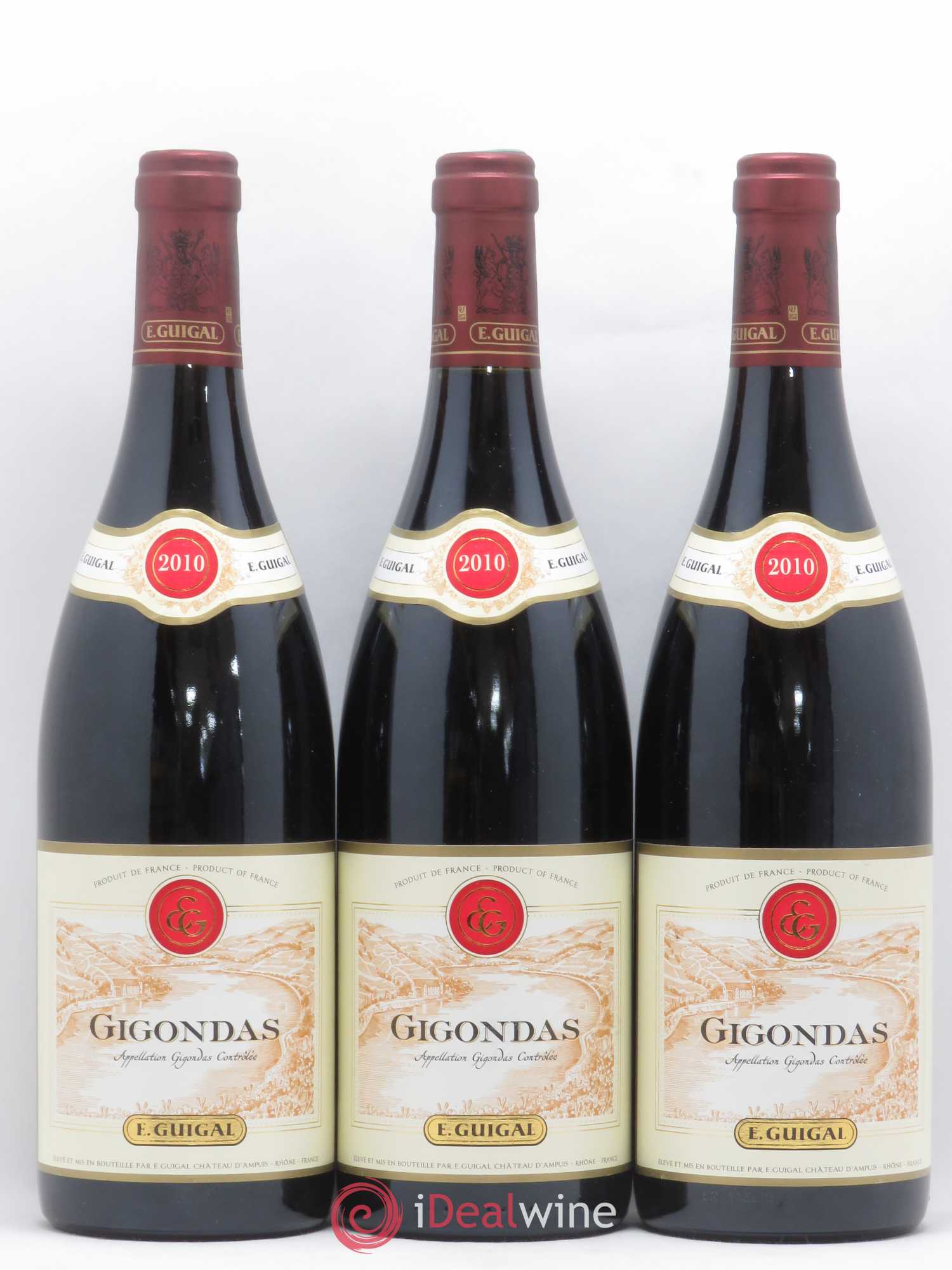 Gigondas Guigal 2010 - Lot de 6 bouteilles - 2