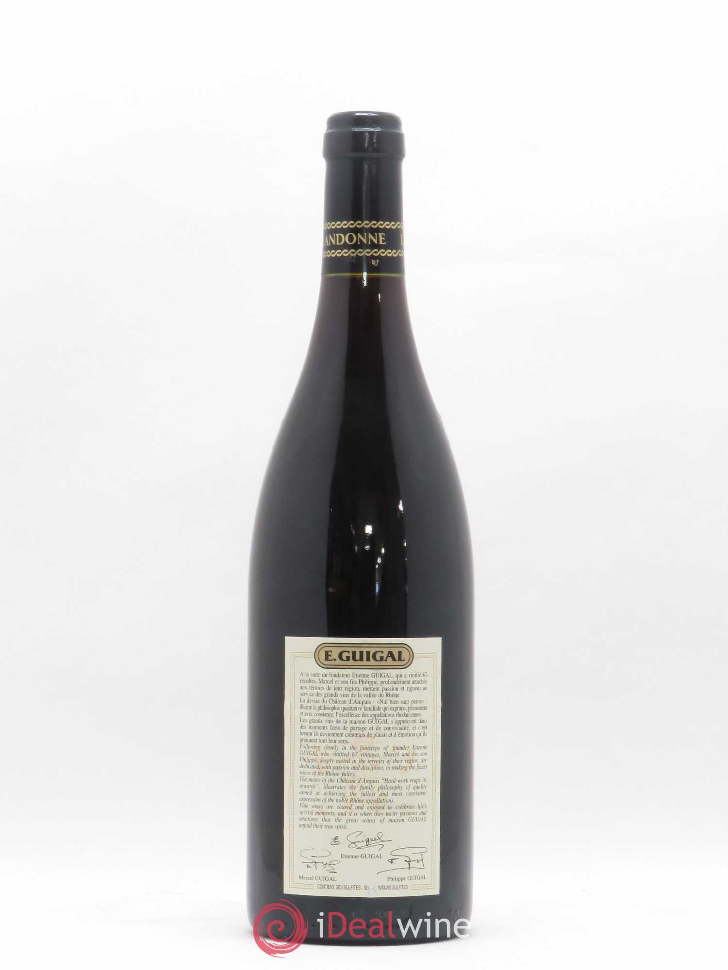 Côte-Rôtie La Landonne Guigal 2002 - Lot de 1 bouteille - 1