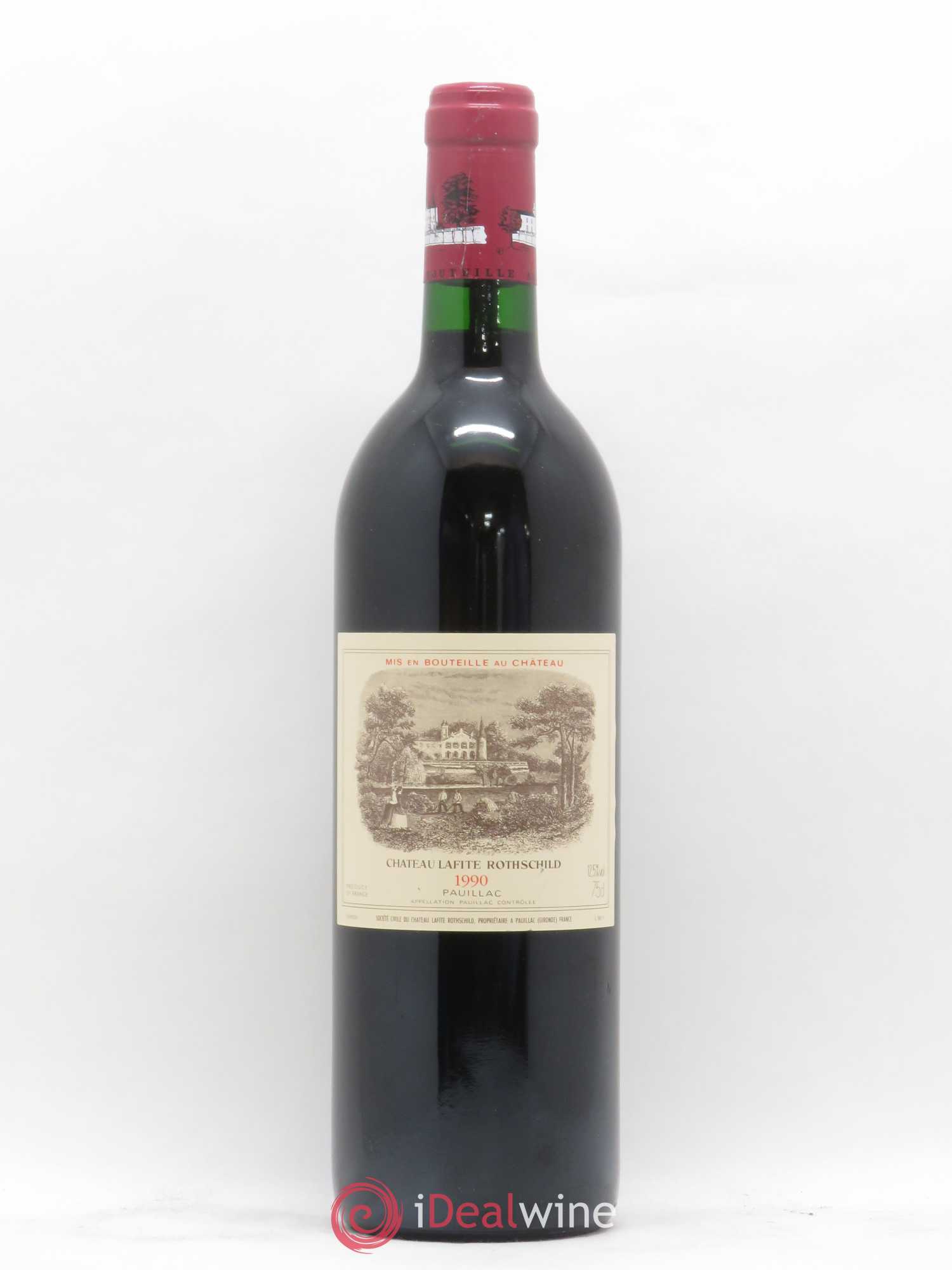 Château Lafite Rothschild 1er Grand Cru Classé 1990 - Lot de 1 bouteille - 0