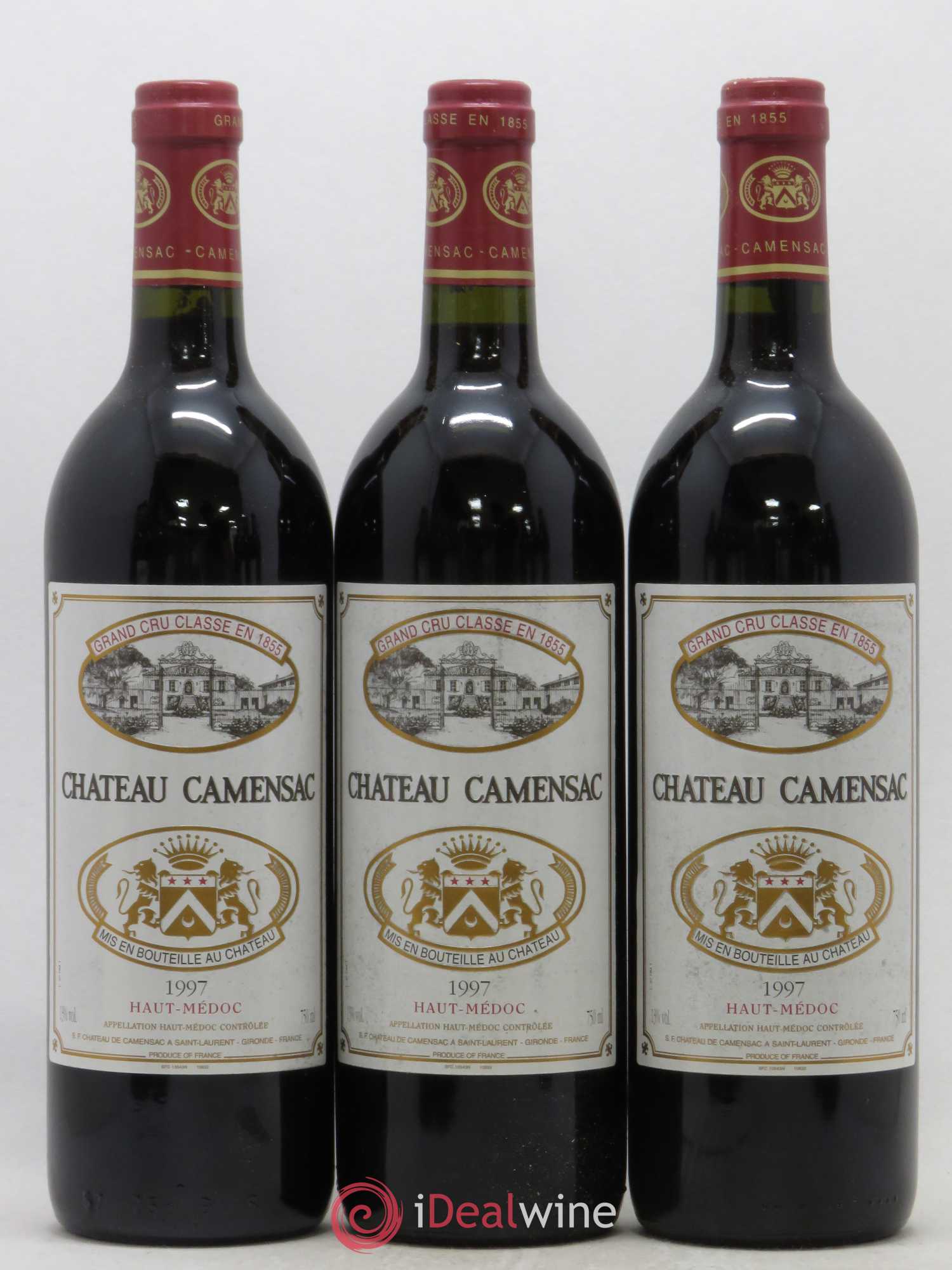 Château Camensac 5ème Grand Cru Classé 1997 - Lot de 12 bouteilles - 4