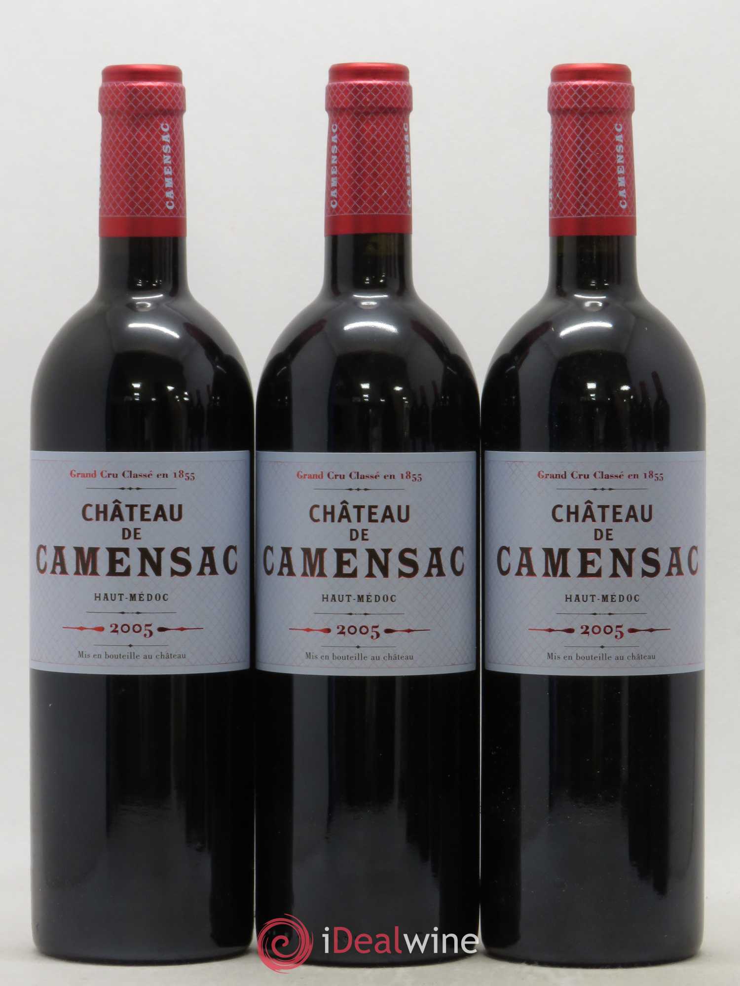 Château Camensac 5ème Grand Cru Classé 2005 - Lot de 6 bouteilles - 1