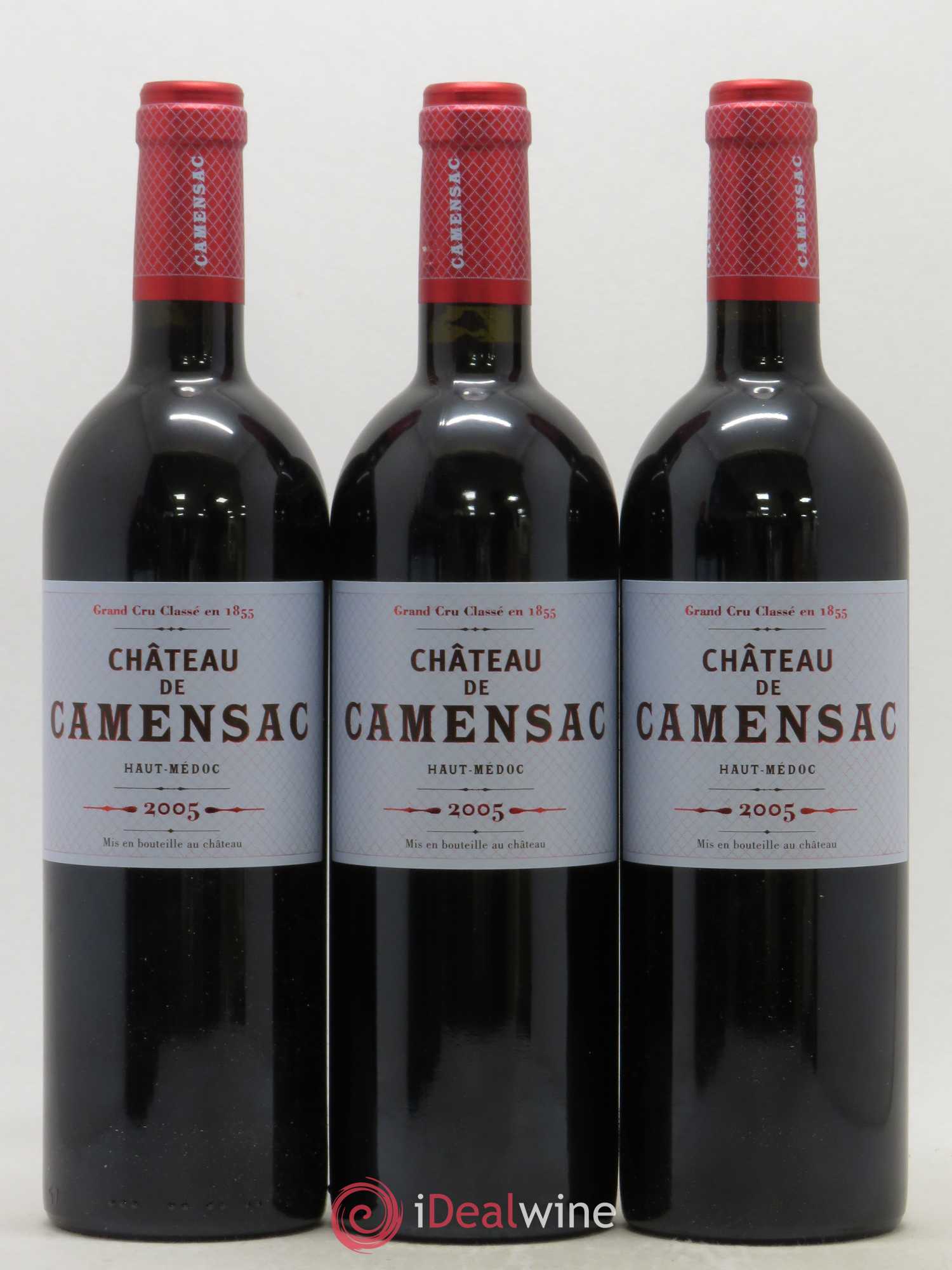 Château Camensac 5ème Grand Cru Classé 2005 - Lot de 6 bouteilles - 2