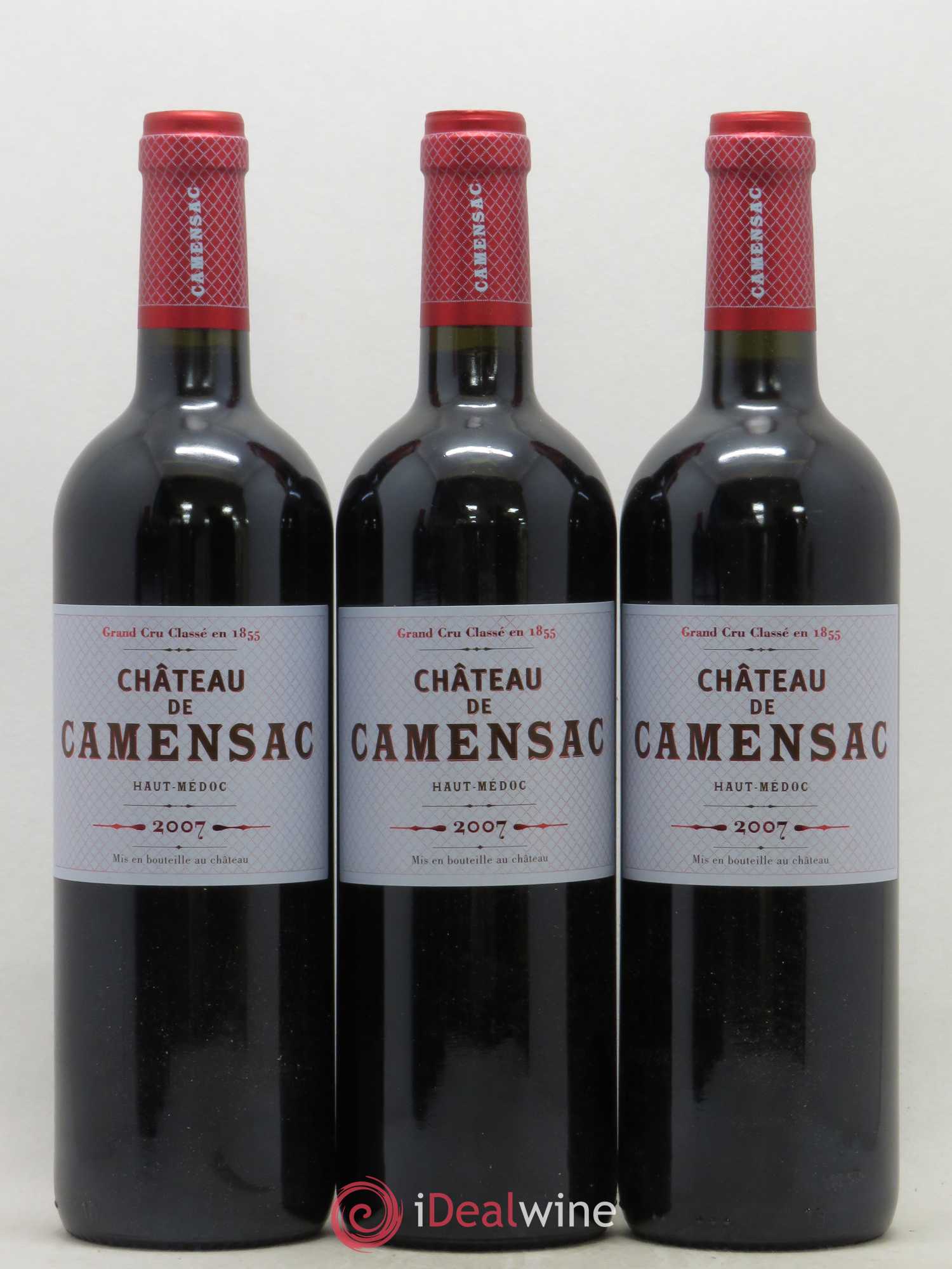 Château Camensac 5ème Grand Cru Classé 2007 - Lot de 6 bouteilles - 2