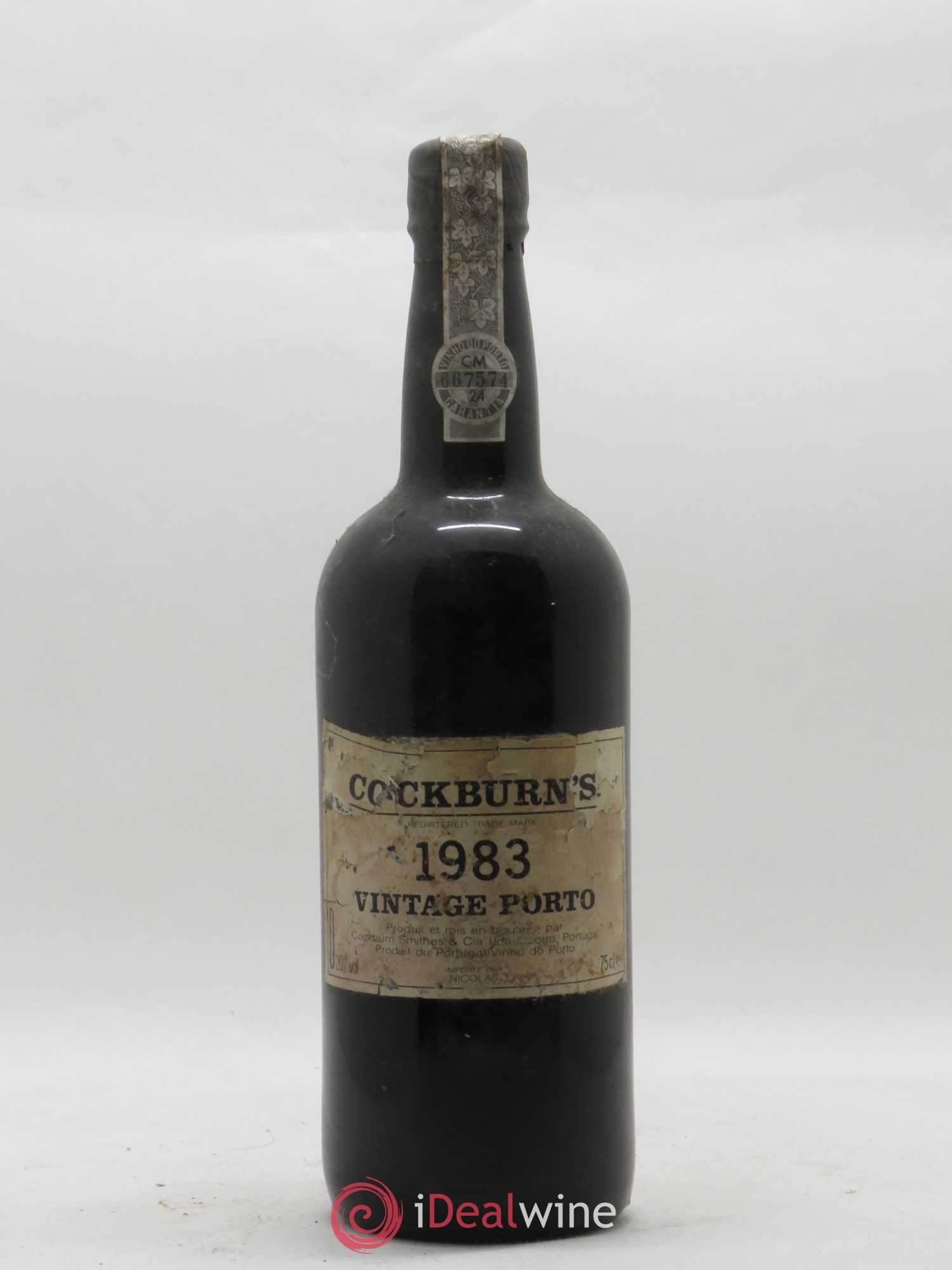 Porto Cockburn's 1983 - Lot de 1 bouteille - 0