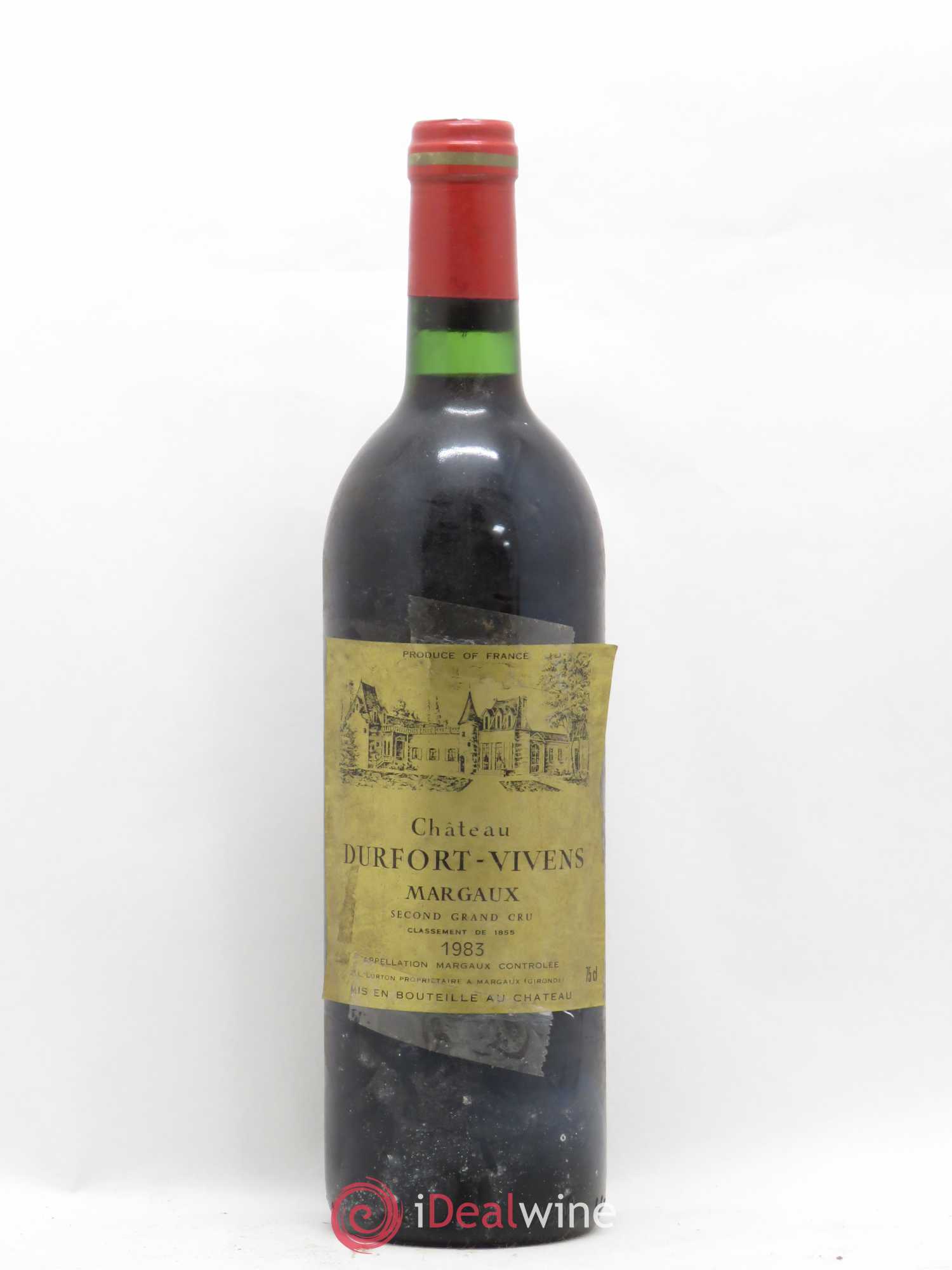 Château Durfort Vivens 2ème Grand Cru Classé 1983 - Lot de 1 bouteille - 0