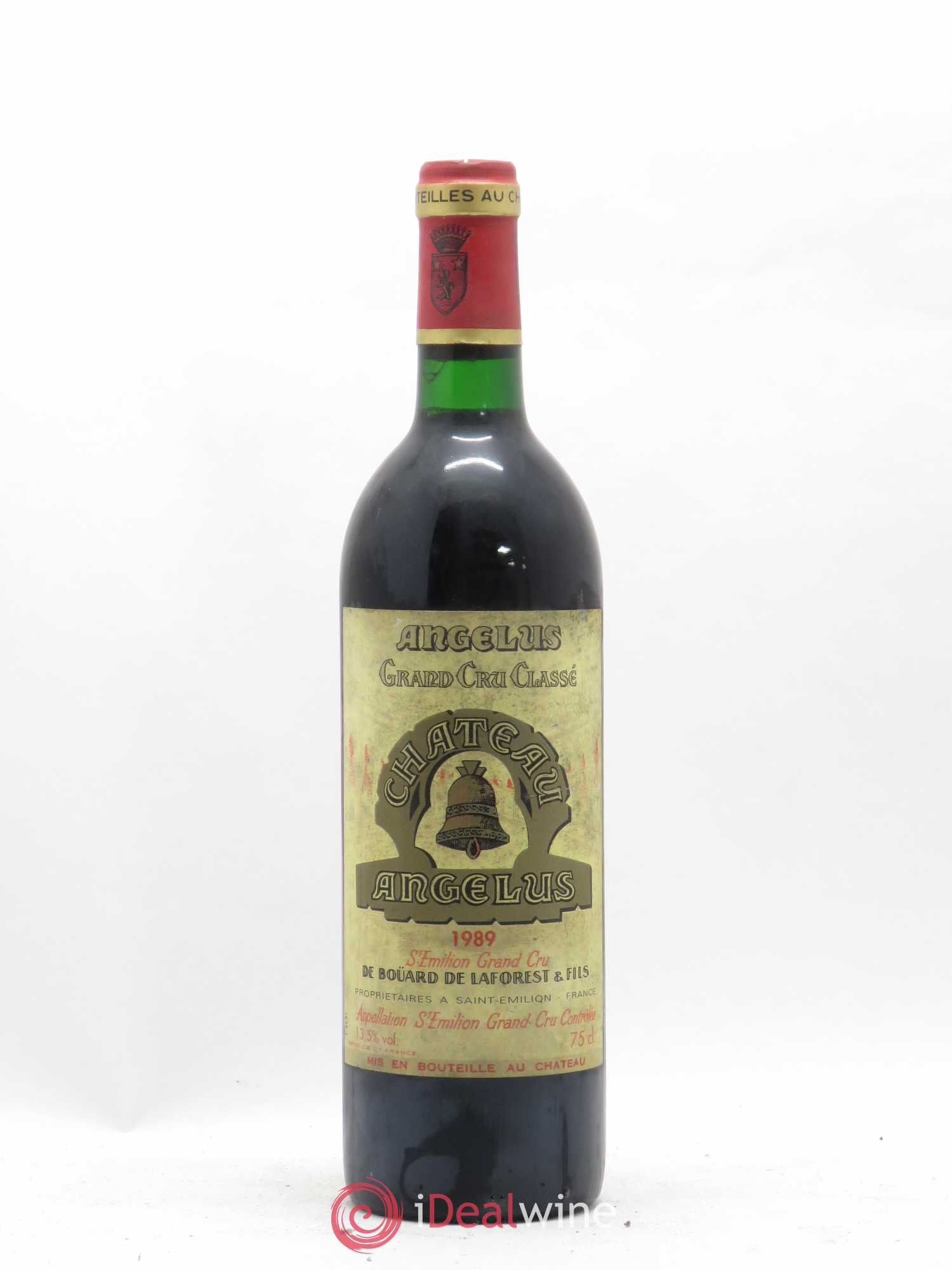 Château Angélus 1er Grand Cru Classé A 1989 - Lot de 1 bouteille - 0