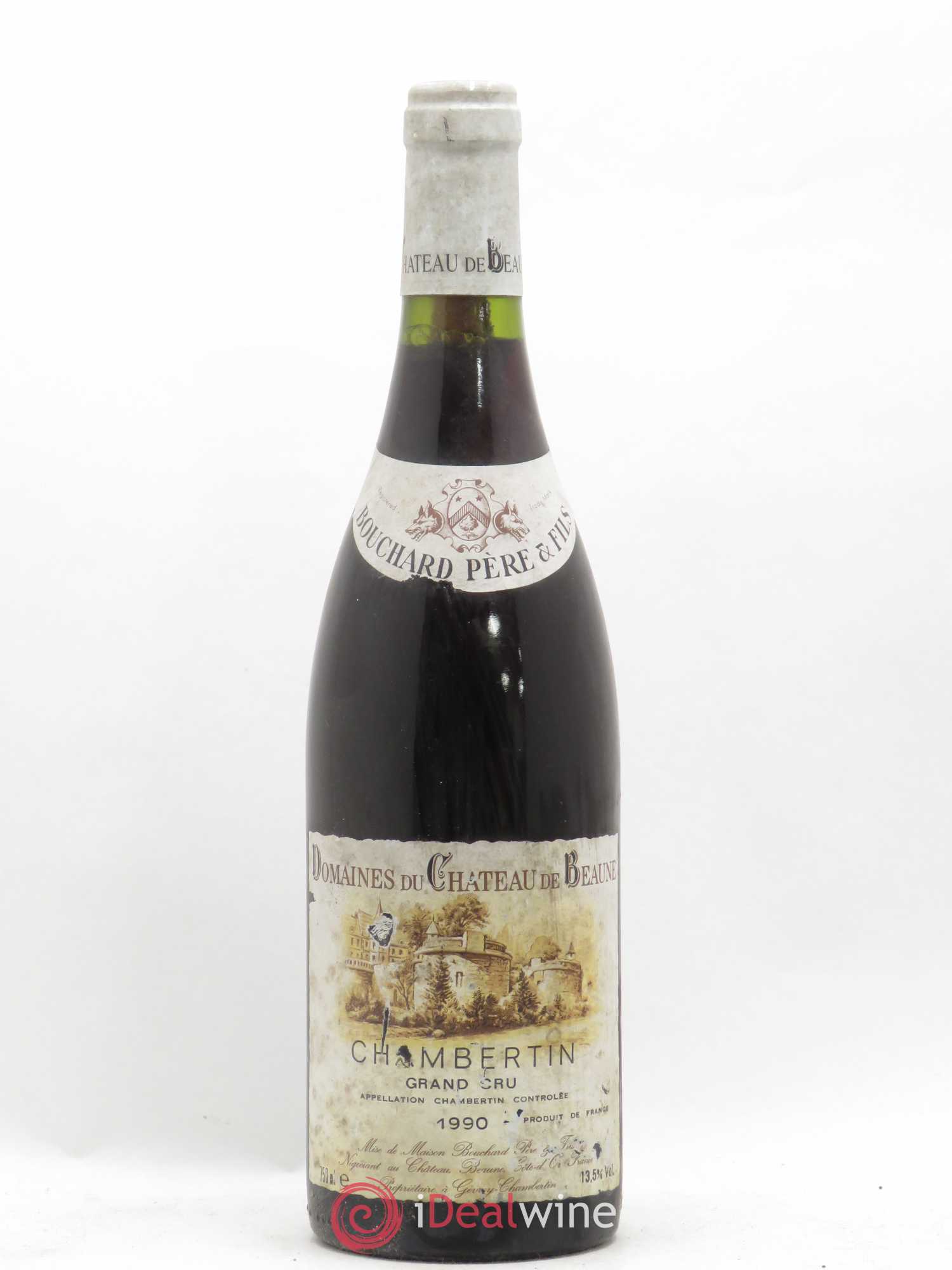 Chambertin Grand Cru Bouchard Père & Fils 1990 - Lot de 1 bouteille - 0