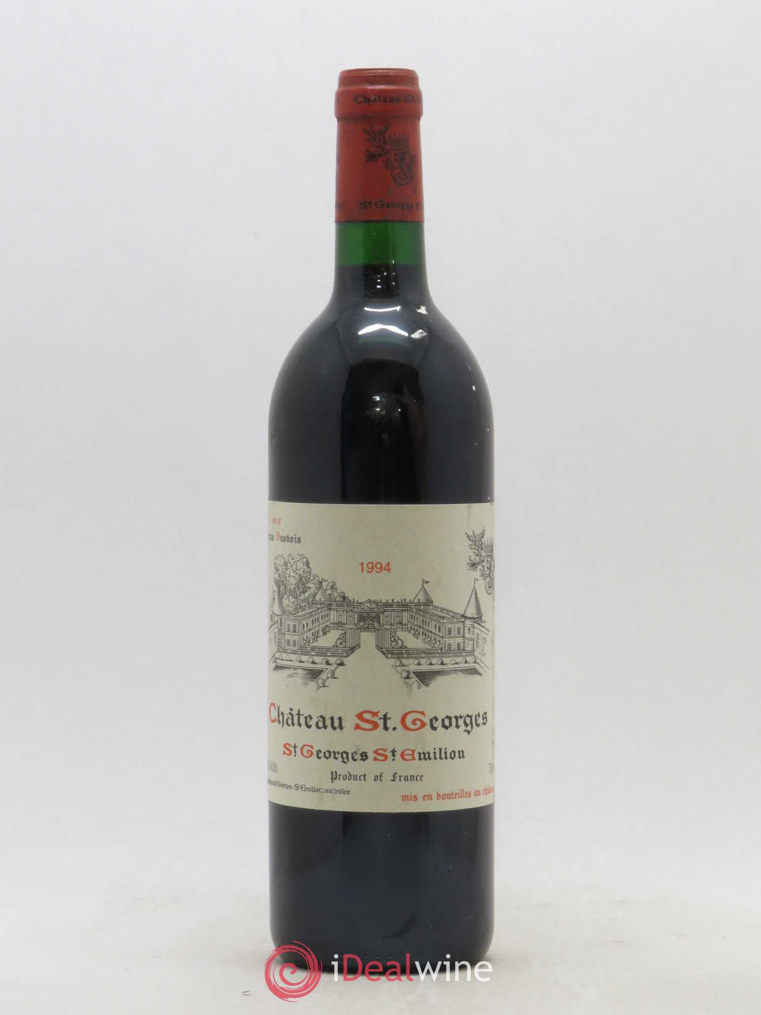 Château Saint-Georges 1994 - Lot de 1 bouteille - 0