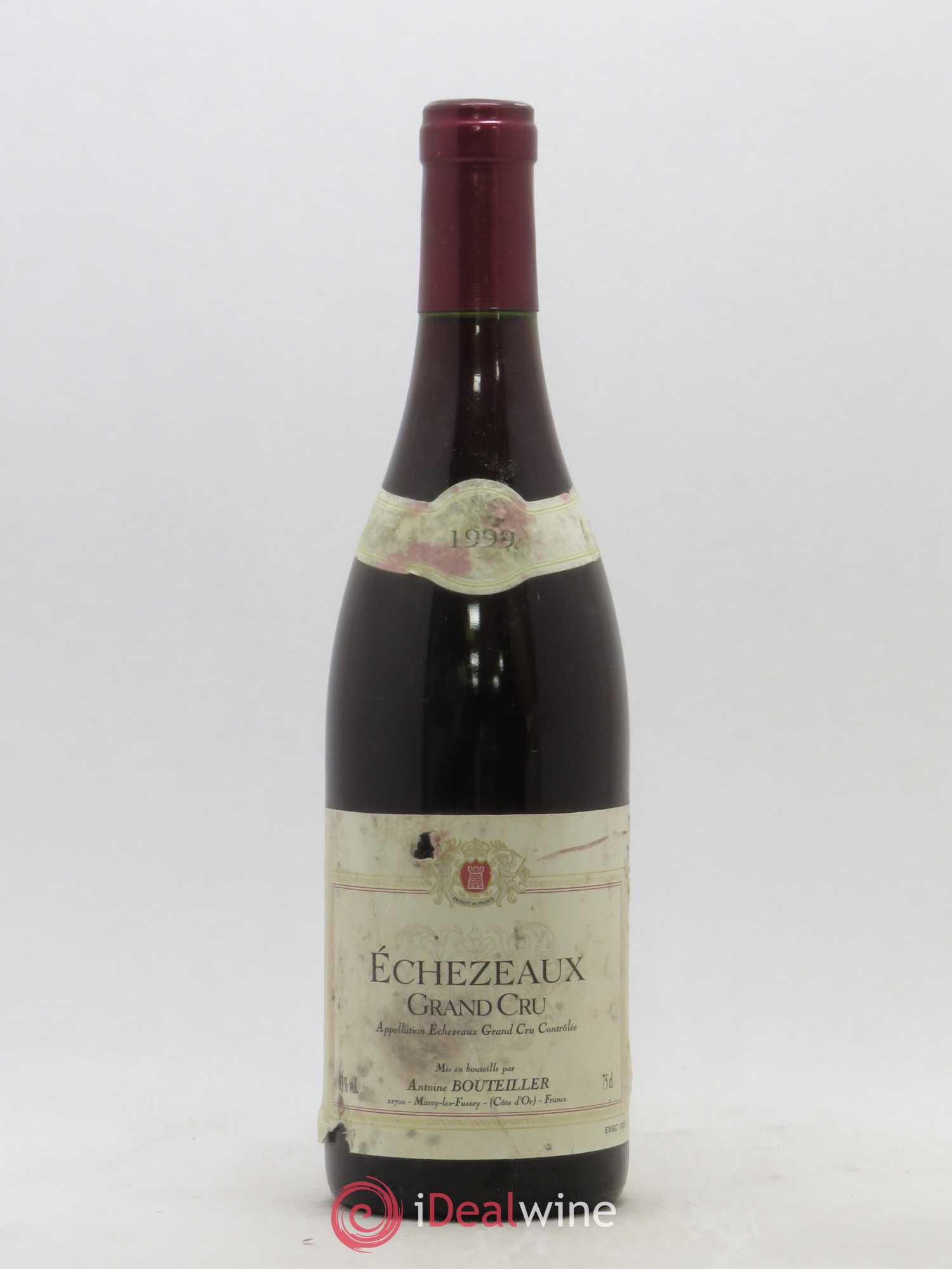 Echezeaux Grand Cru Antoine Bouteiller 1999 - Lot de 1 bouteille - 0
