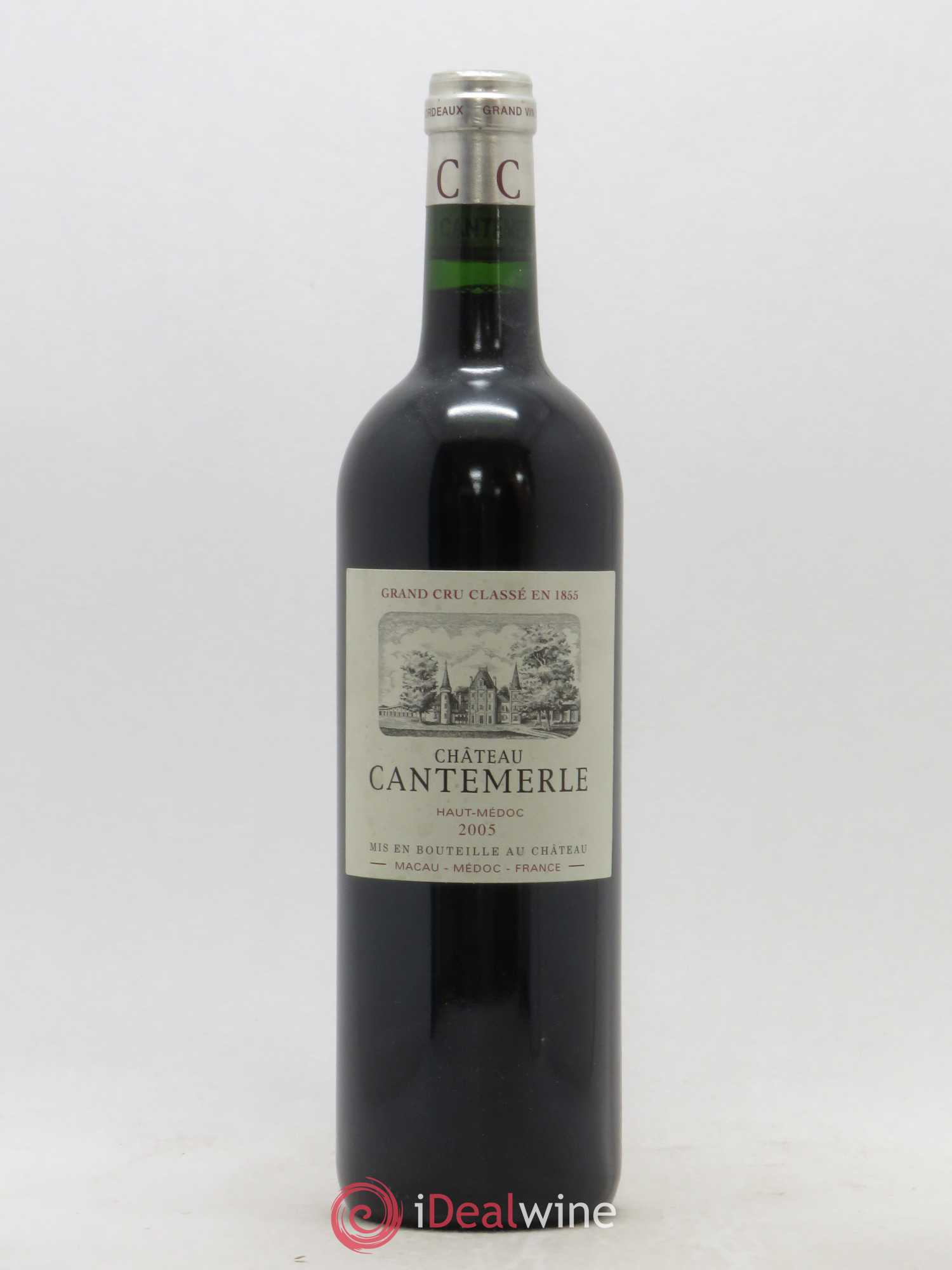 Château Cantemerle 5ème Grand Cru Classé 2005 - Lot de 1 bouteille - 0