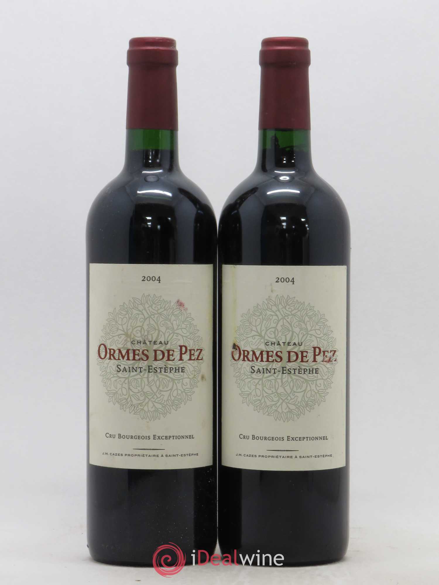 Château les Ormes de Pez 2004 - Lot de 2 bouteilles - 0