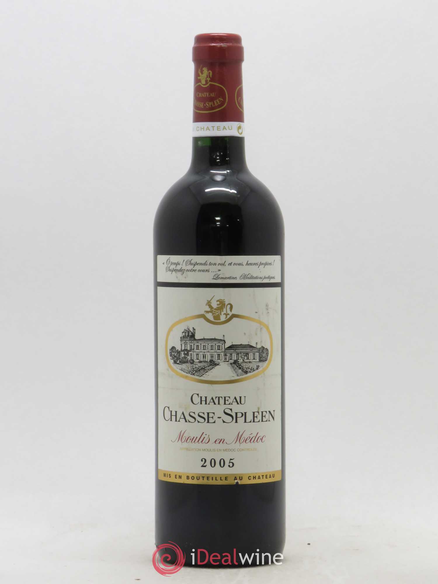 Château Chasse Spleen 2005 - Lot de 1 bouteille - 0