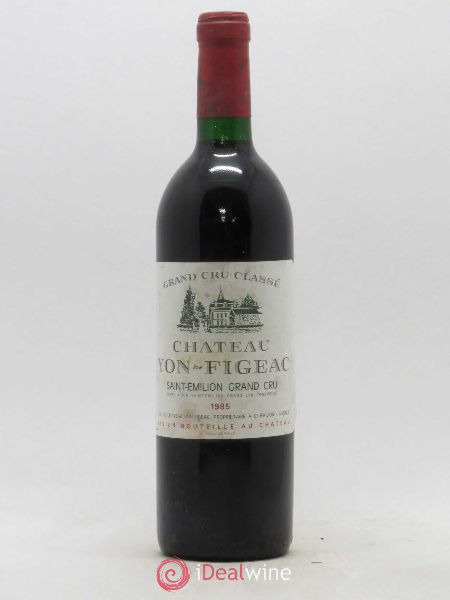 Château Yon Figeac Grand Cru Classé 1985 - Lot de 1 bouteille - 0