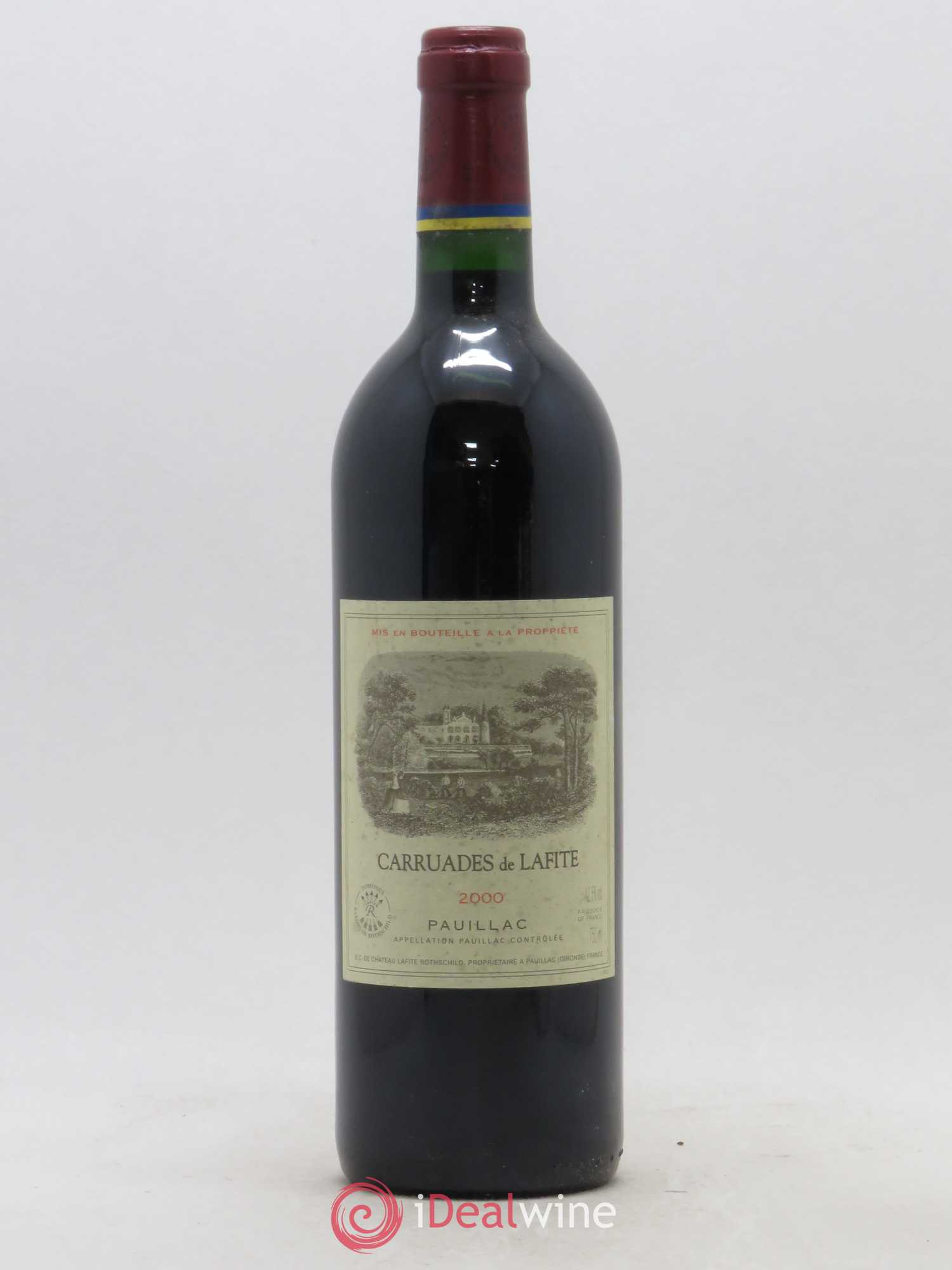 Carruades de Lafite Rothschild Second Vin 2000 - Lot de 1 bouteille - 0