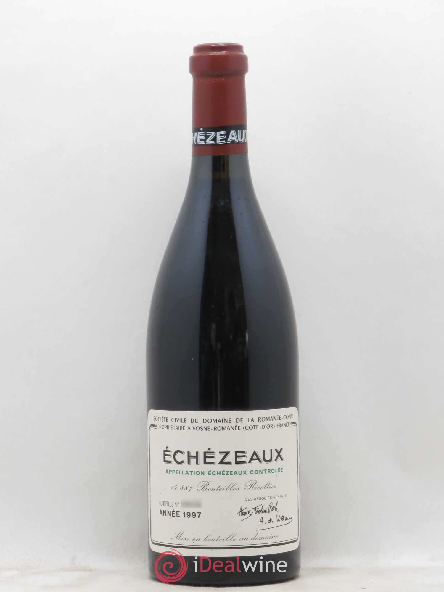 Echezeaux Grand Cru Domaine de la Romanée-Conti 1997 - Lot de 1 bouteille - 0