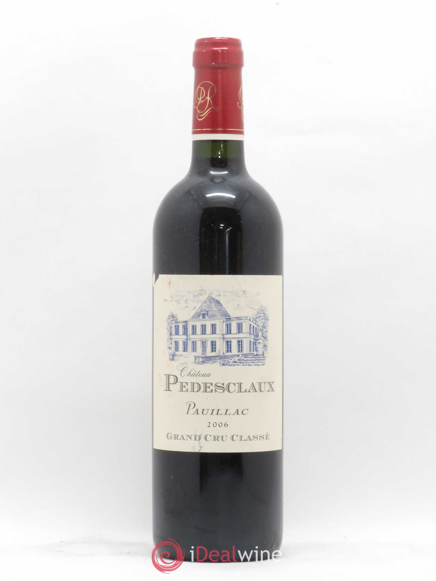 Château Pedesclaux 5ème Grand Cru Classé 2006 - Lot de 1 bouteille - 0