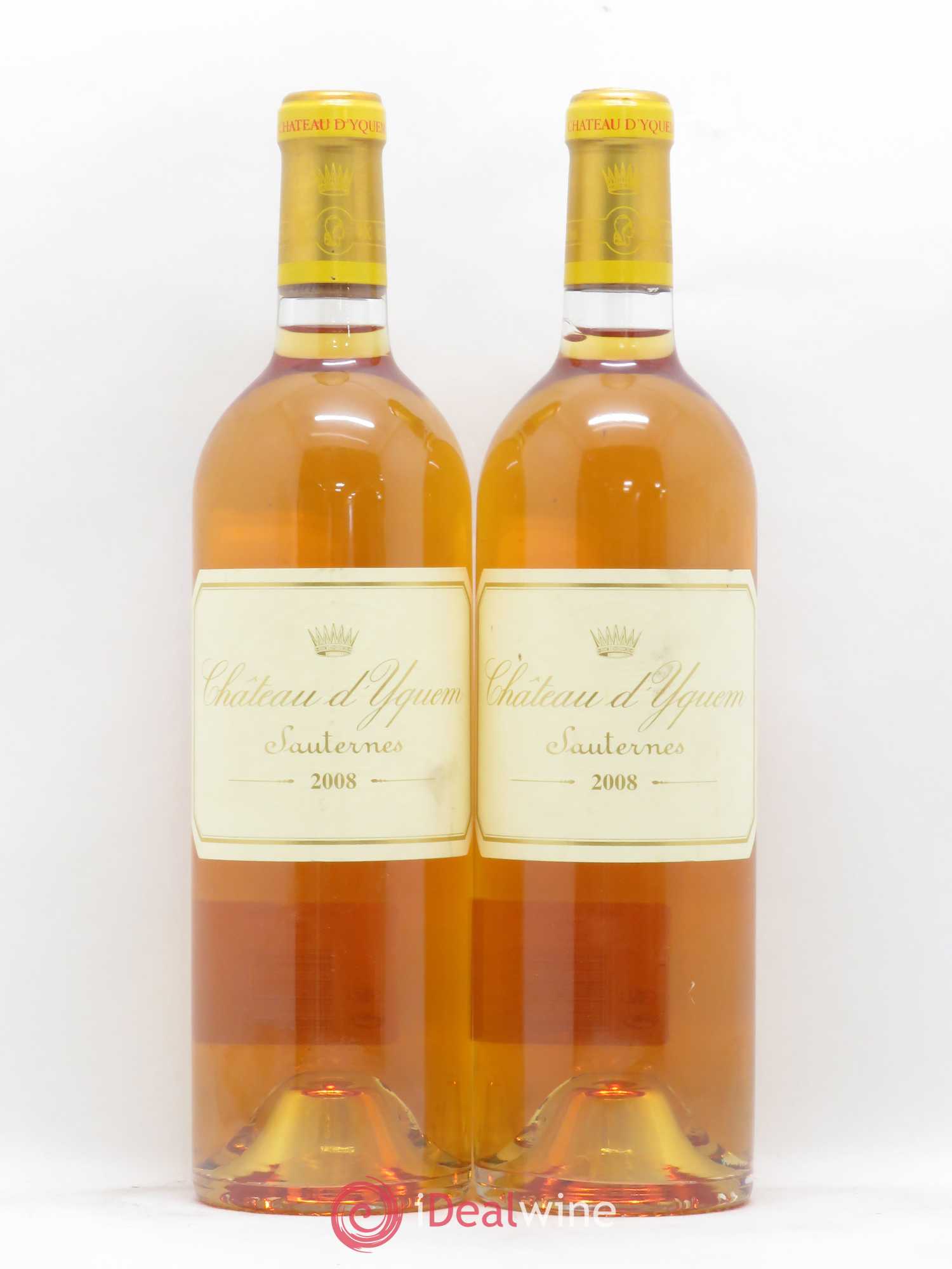 Château d' Yquem 1er Cru Classé Supérieur 2008 - Lotto di 2 bottiglie - 0