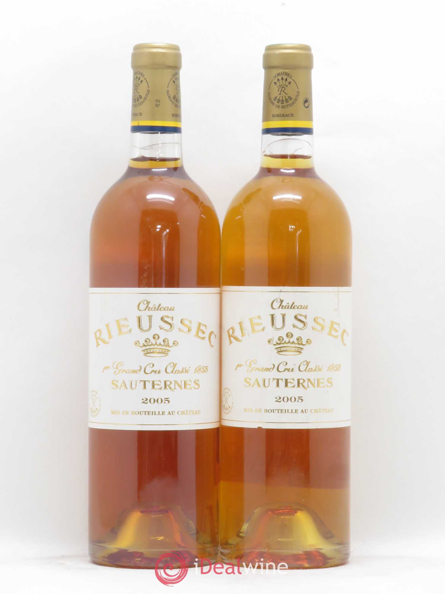 Château Rieussec 1er Grand Cru Classé 2005 - Lotto di 2 bottiglie - 0