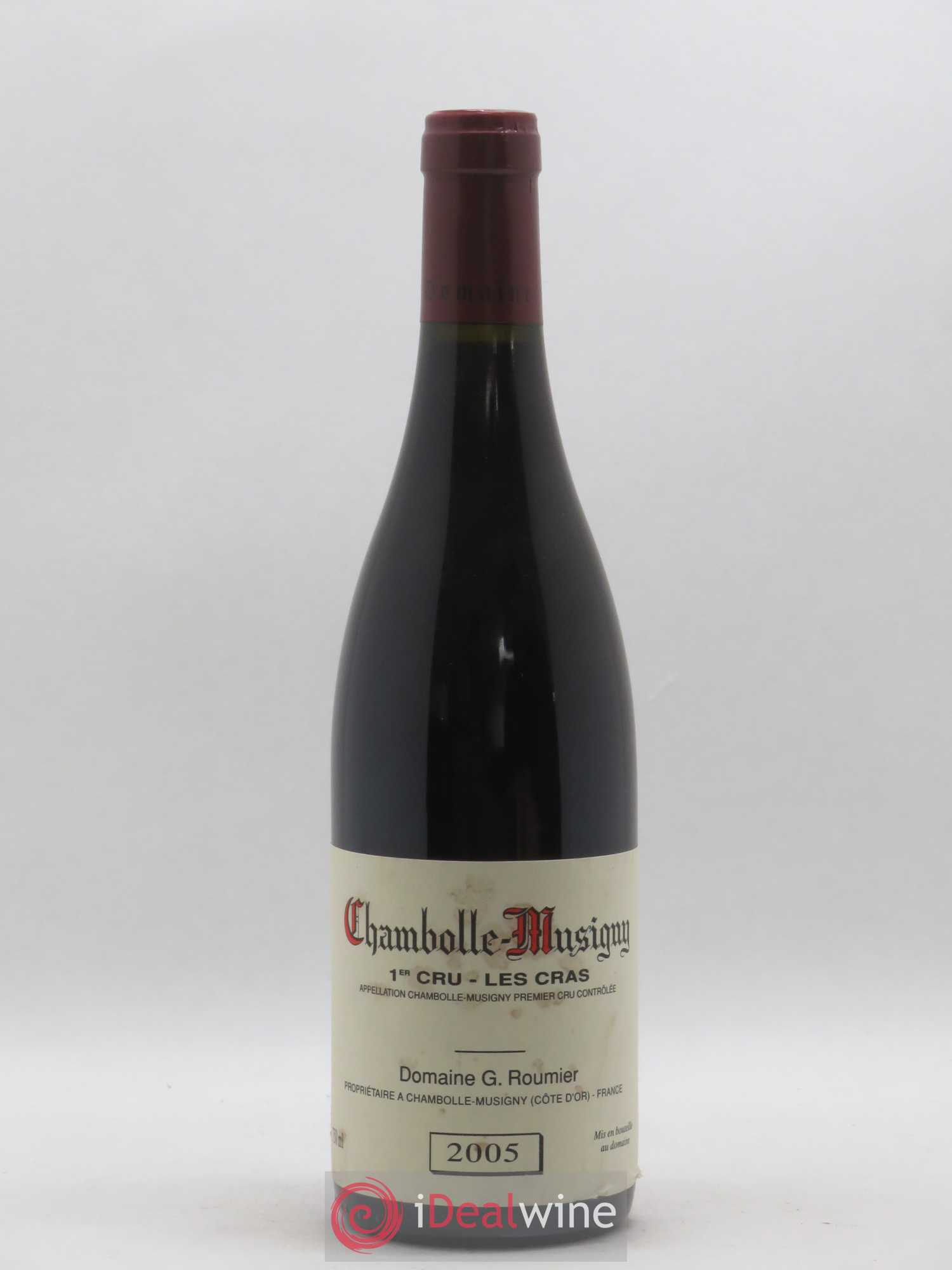 Chambolle-Musigny 1er Cru Les Cras Georges Roumier (Domaine) 2005 - Lot de 1 bouteille - 0