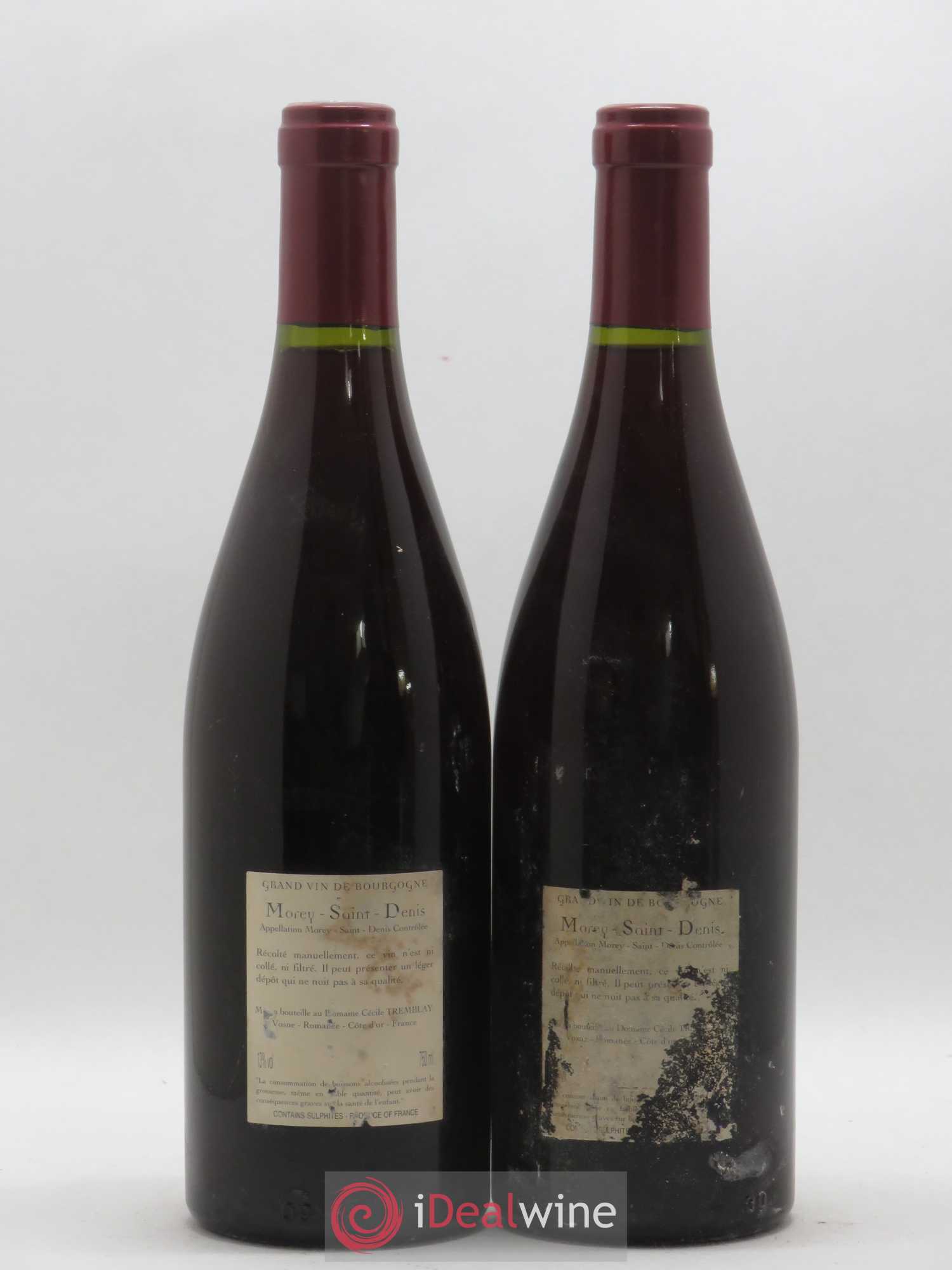 Morey-Saint-Denis Très Girard Cécile Tremblay 2008 - Lot de 2 bouteilles - 1