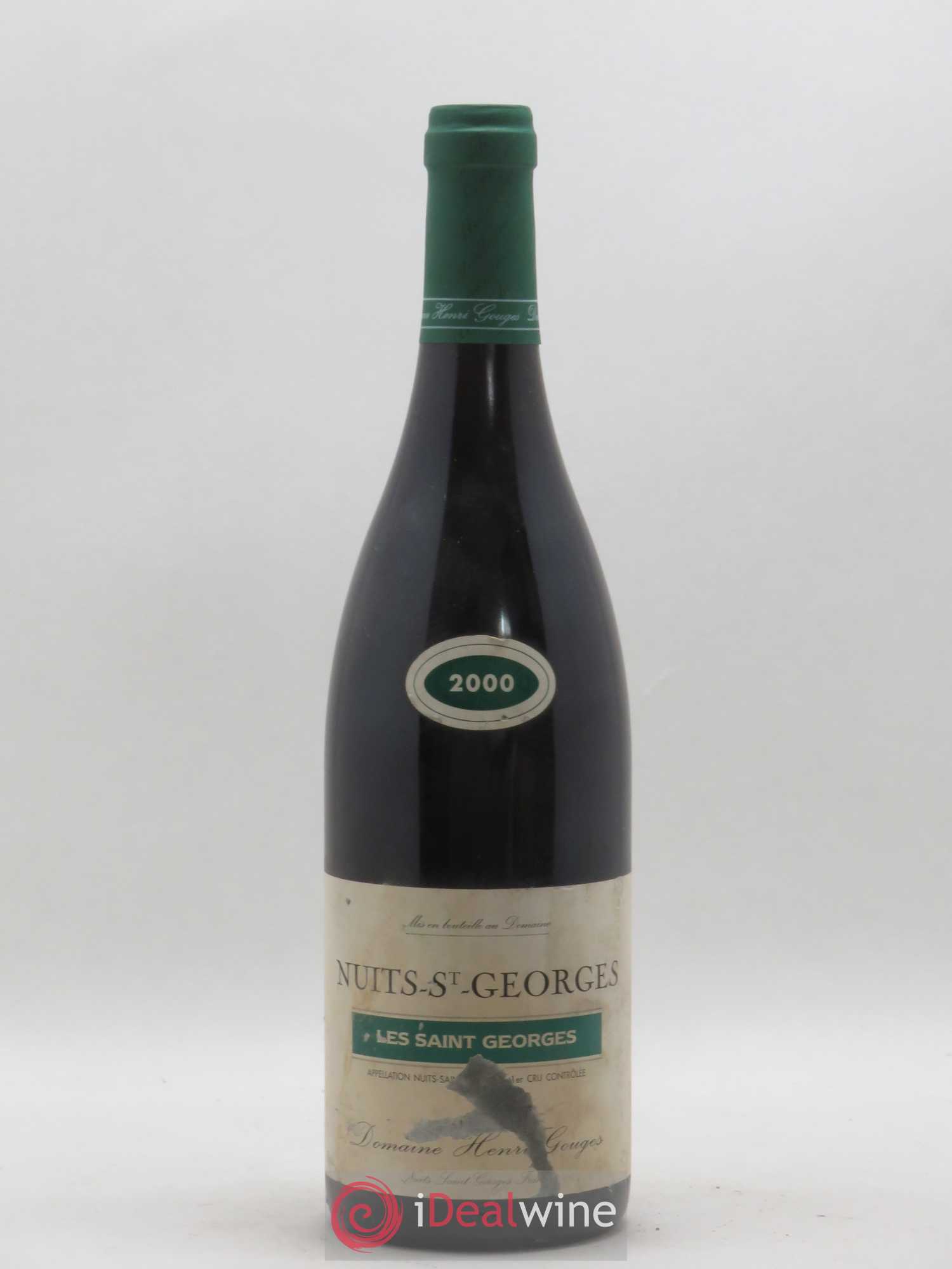 Nuits-Saint-Georges 1er Cru Les Saints Georges Henri Gouges 2000 - Lot de 1 bouteille - 0
