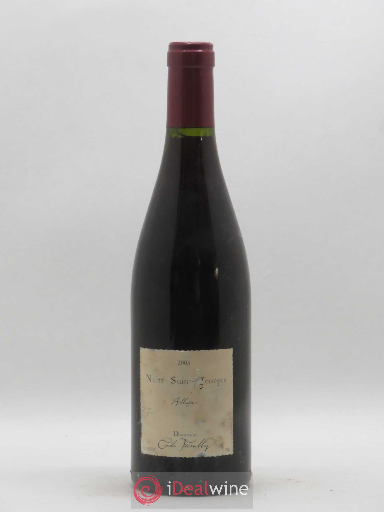 Nuits-Saint-Georges Albuca Cécile Tremblay 2005 - Lot de 1 bouteille - 0