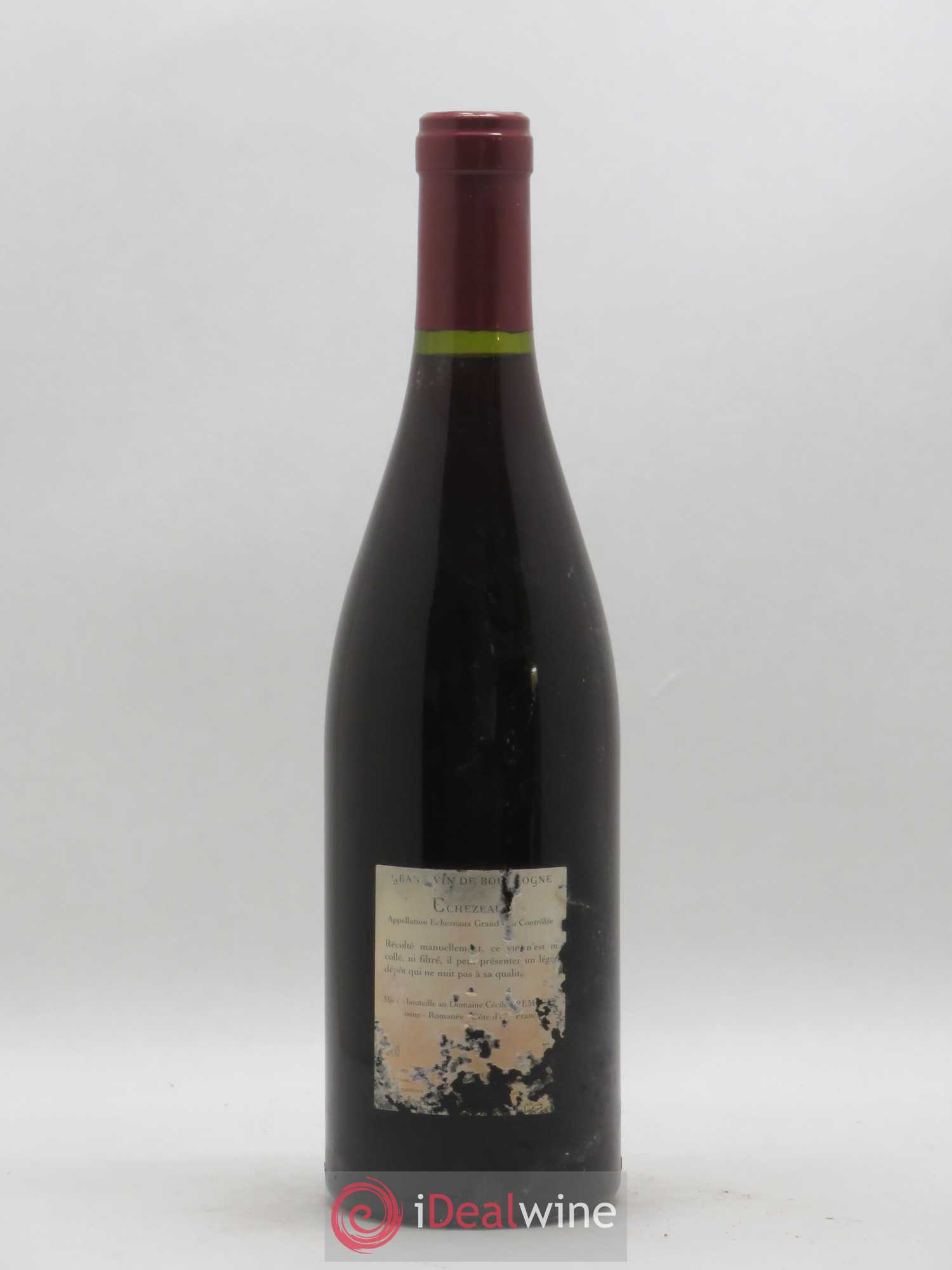 Echezeaux Grand Cru du dessus Cécile Tremblay 2008 - Lot de 1 bouteille - 1