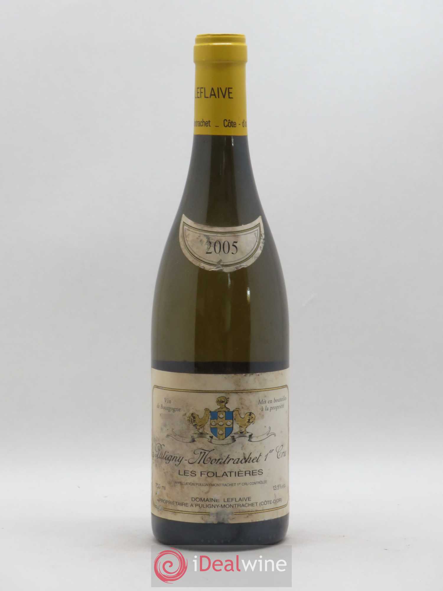 Puligny-Montrachet 1er Cru Les Folatières Leflaive (Domaine) 2005 - Lot de 1 bouteille - 0