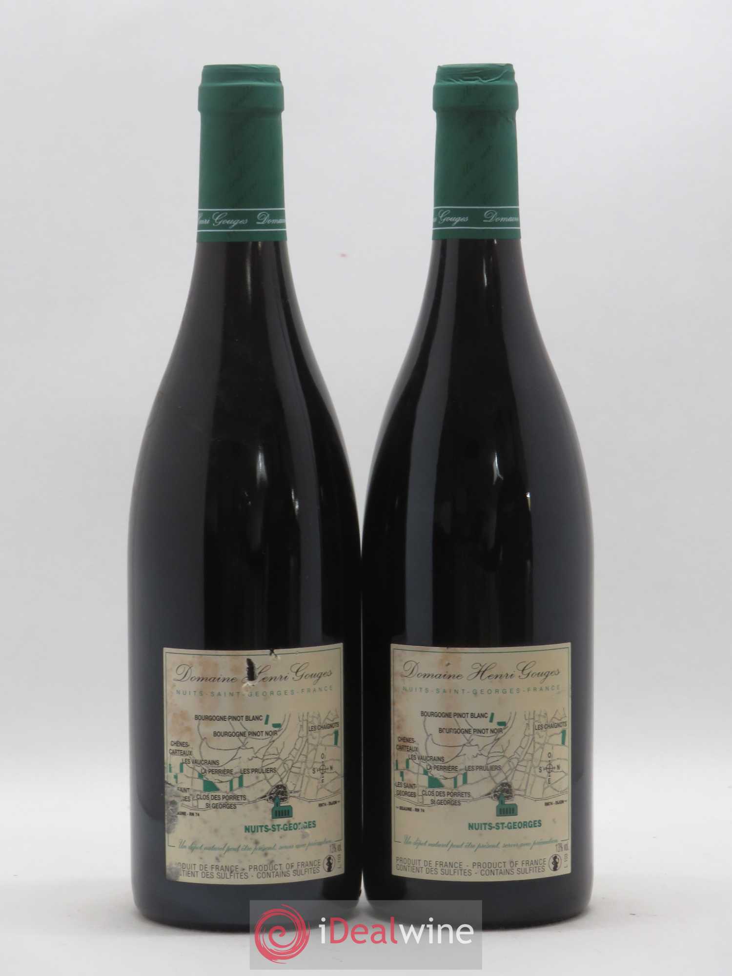 Nuits-Saint-Georges 1er Cru Les Saints Georges Henri Gouges 2005 - Lot de 2 bouteilles - 1