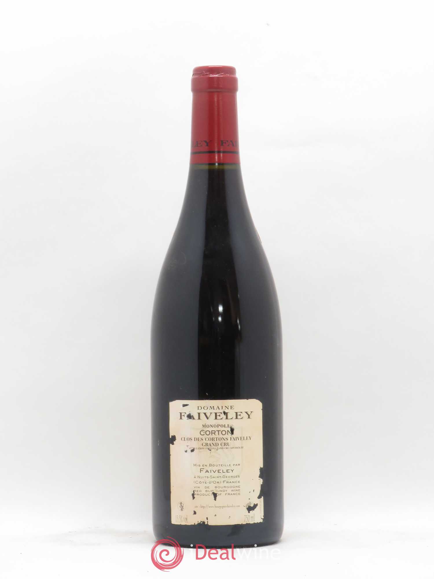 Corton Grand Cru Clos des Cortons Faiveley 2009 - Lot de 1 bouteille - 1