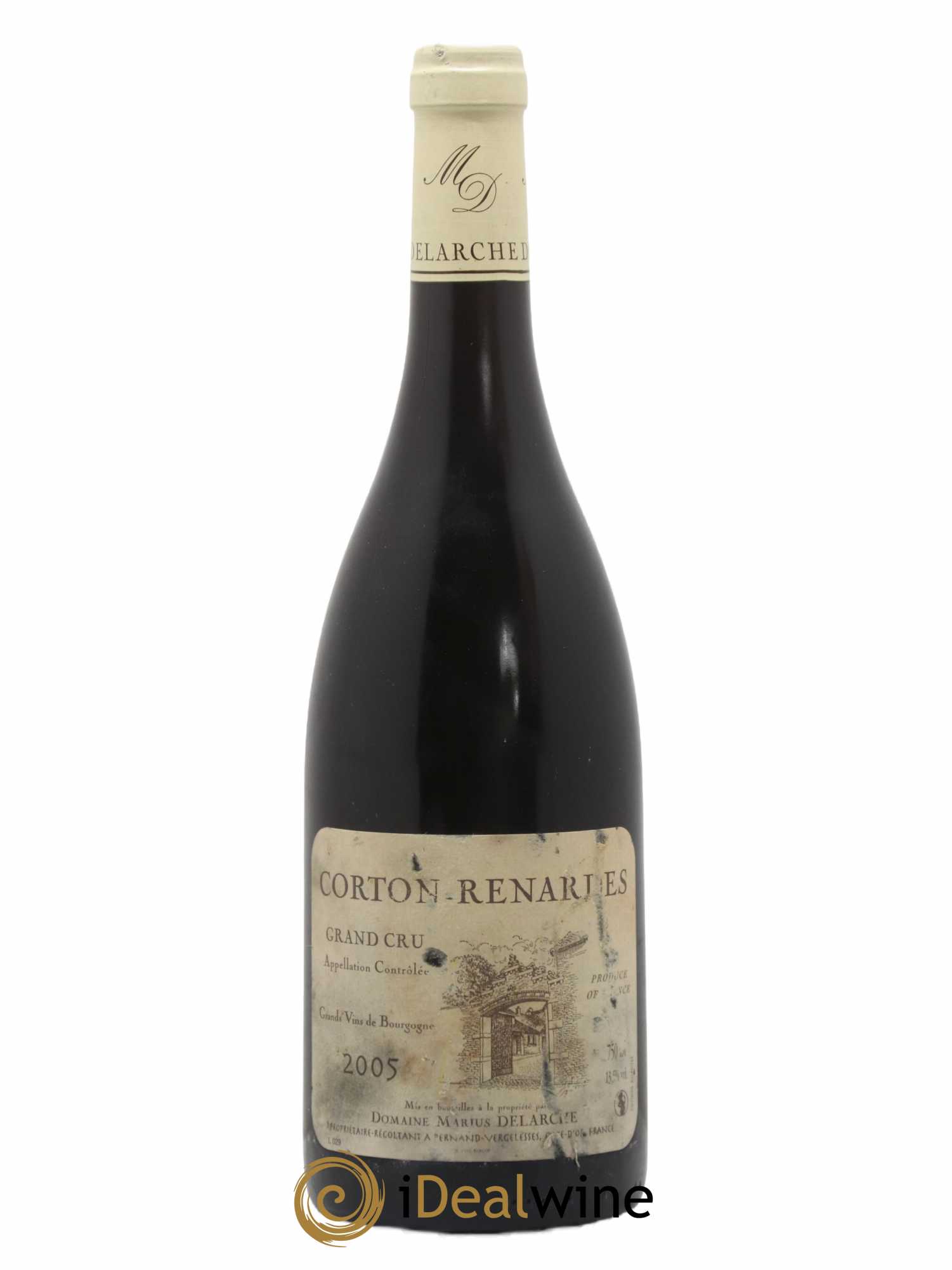 Corton Grand Cru Renardes Marius Delarche 2005 - Lot of 1 bottle - 0
