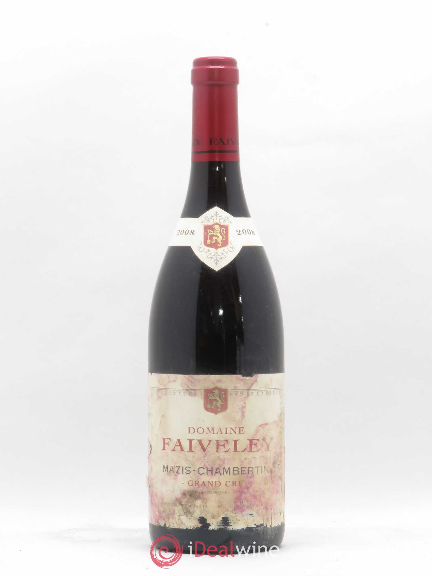 Mazis-Chambertin Grand Cru Faiveley 2008 - Lot de 1 bouteille - 0