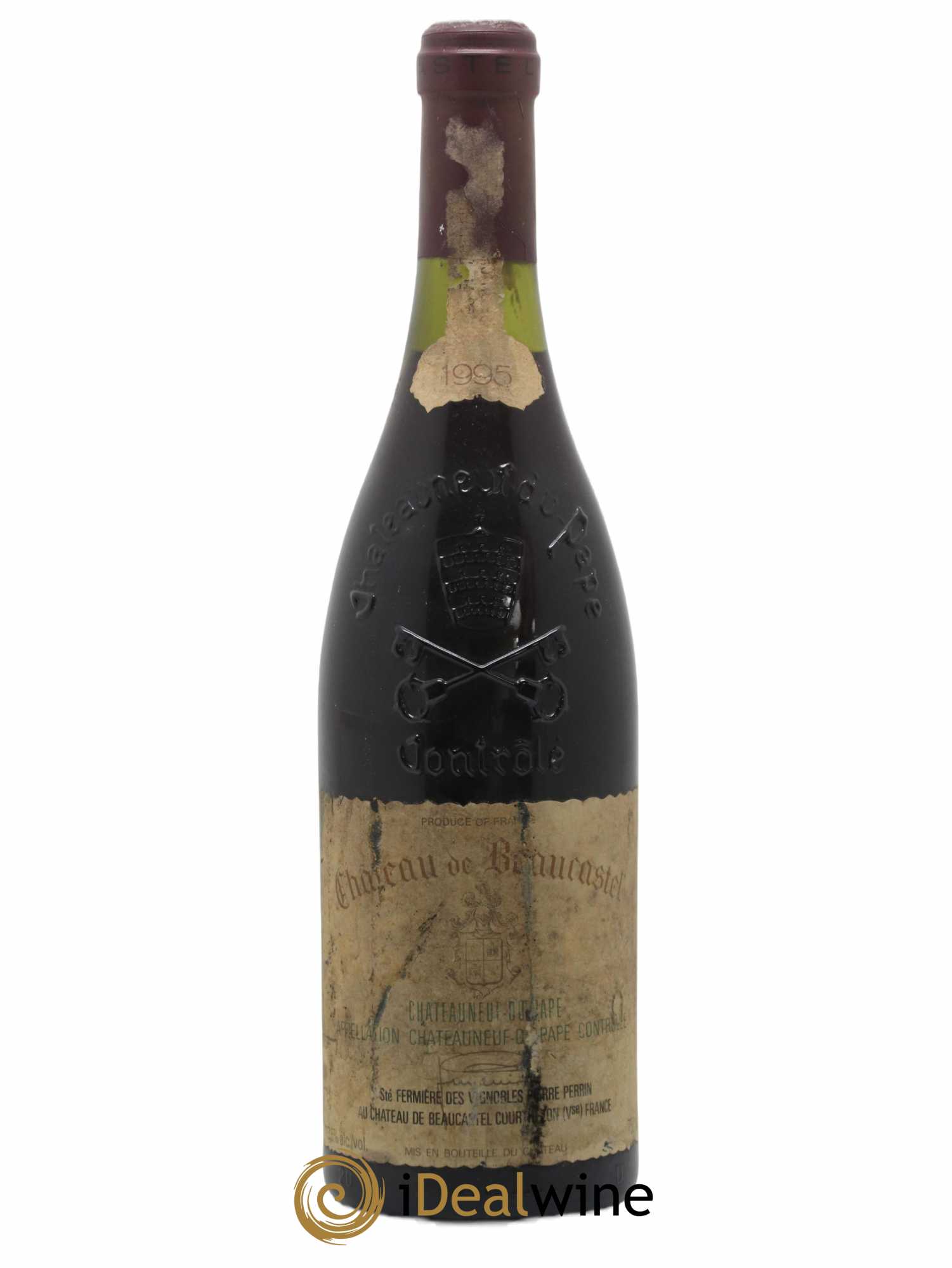 Châteauneuf-du-Pape Château de Beaucastel Famille Perrin 1995 - Lot de 1 bouteille - 0