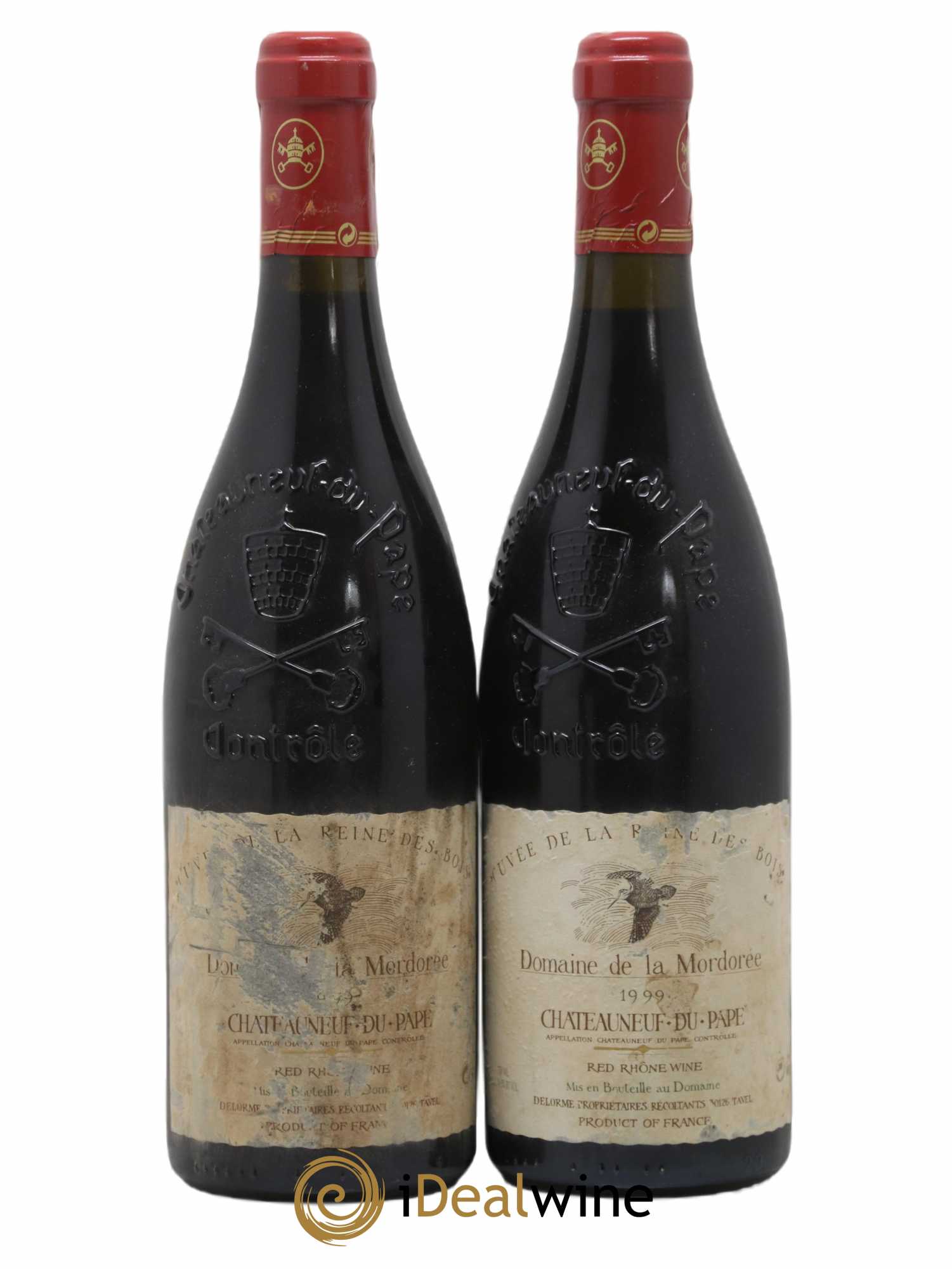 Châteauneuf-du-Pape Cuvée de la Reine des Bois La Mordorée (Domaine de) 1999 - Lot de 2 bouteilles - 0