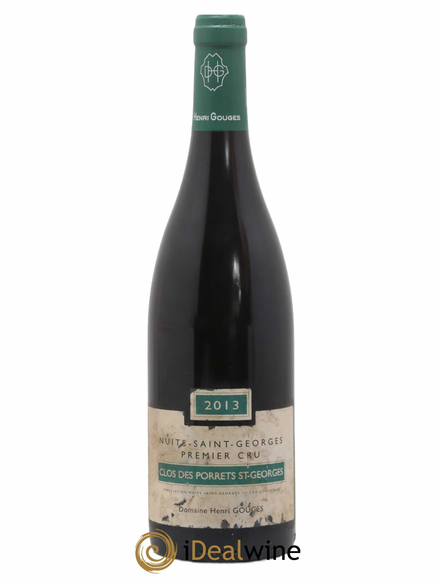 Nuits-Saint-Georges 1er Cru Clos des Porrets St Georges Henri Gouges 2013 - Lot de 1 bouteille - 0