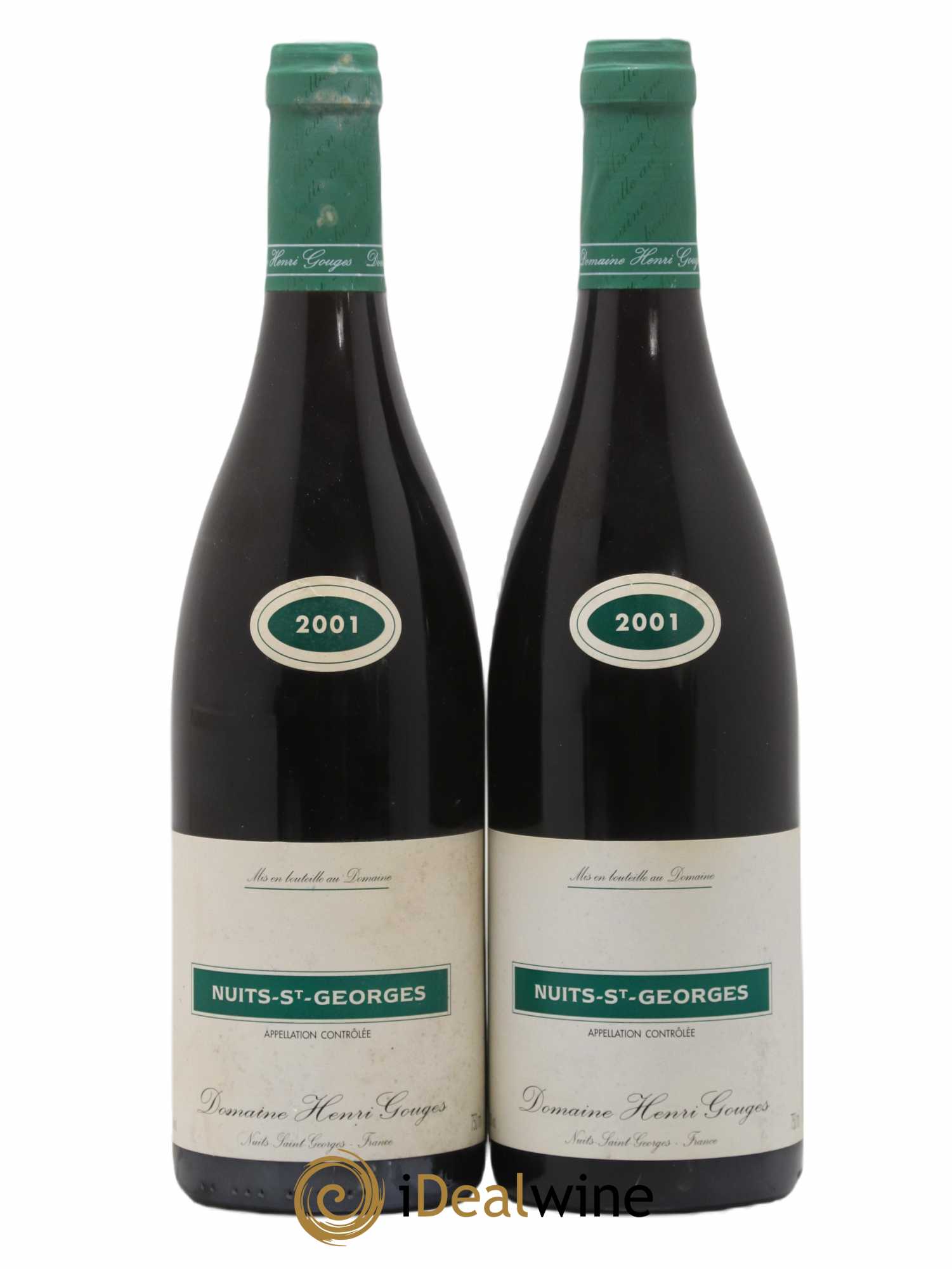 Nuits-Saint-Georges Henri Gouges 2001 - Lotto di 2 bottiglie - 0