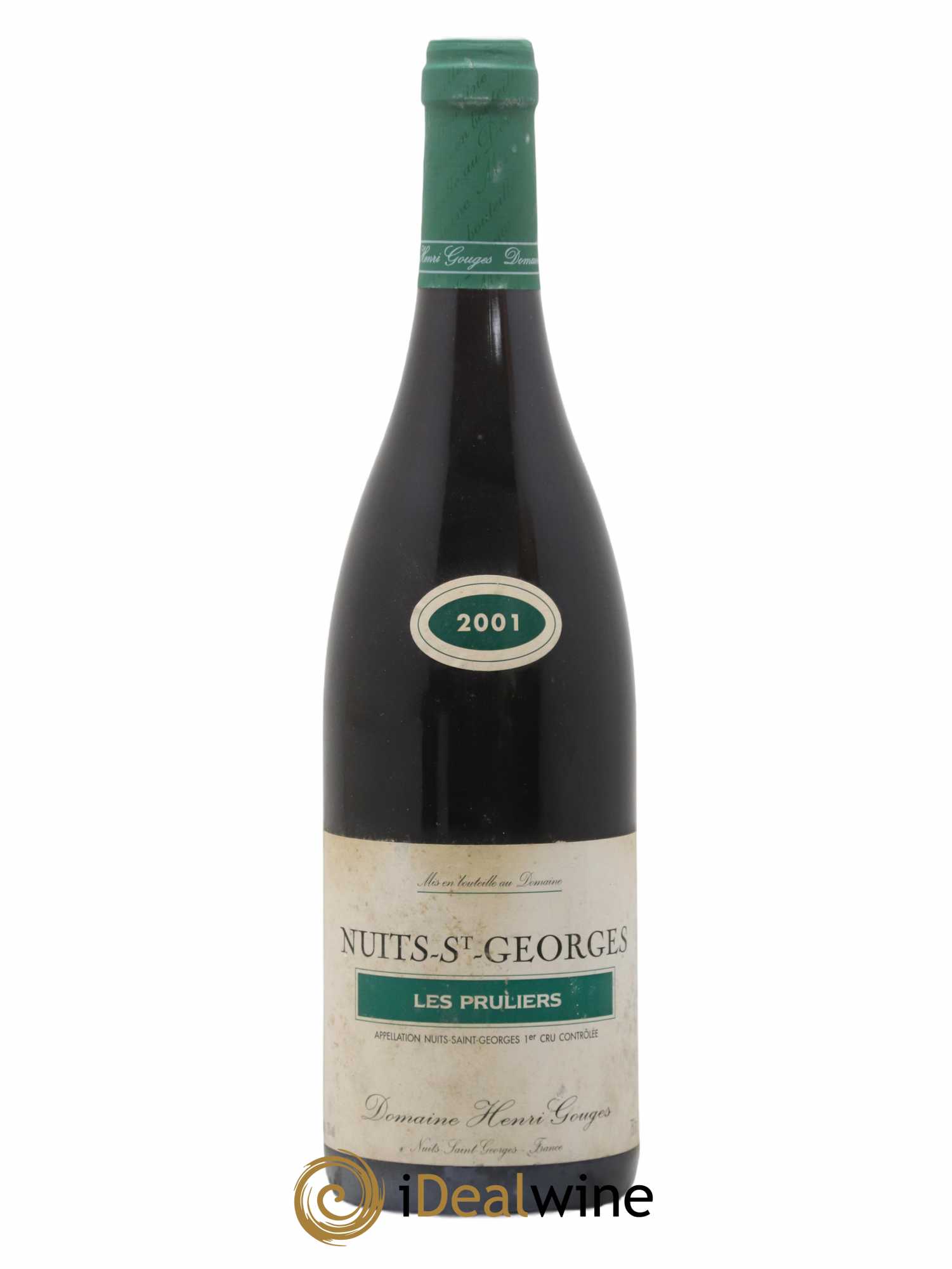 Nuits-Saint-Georges 1er Cru Les Pruliers Henri Gouges 2001 - Lot de 1 bouteille - 0