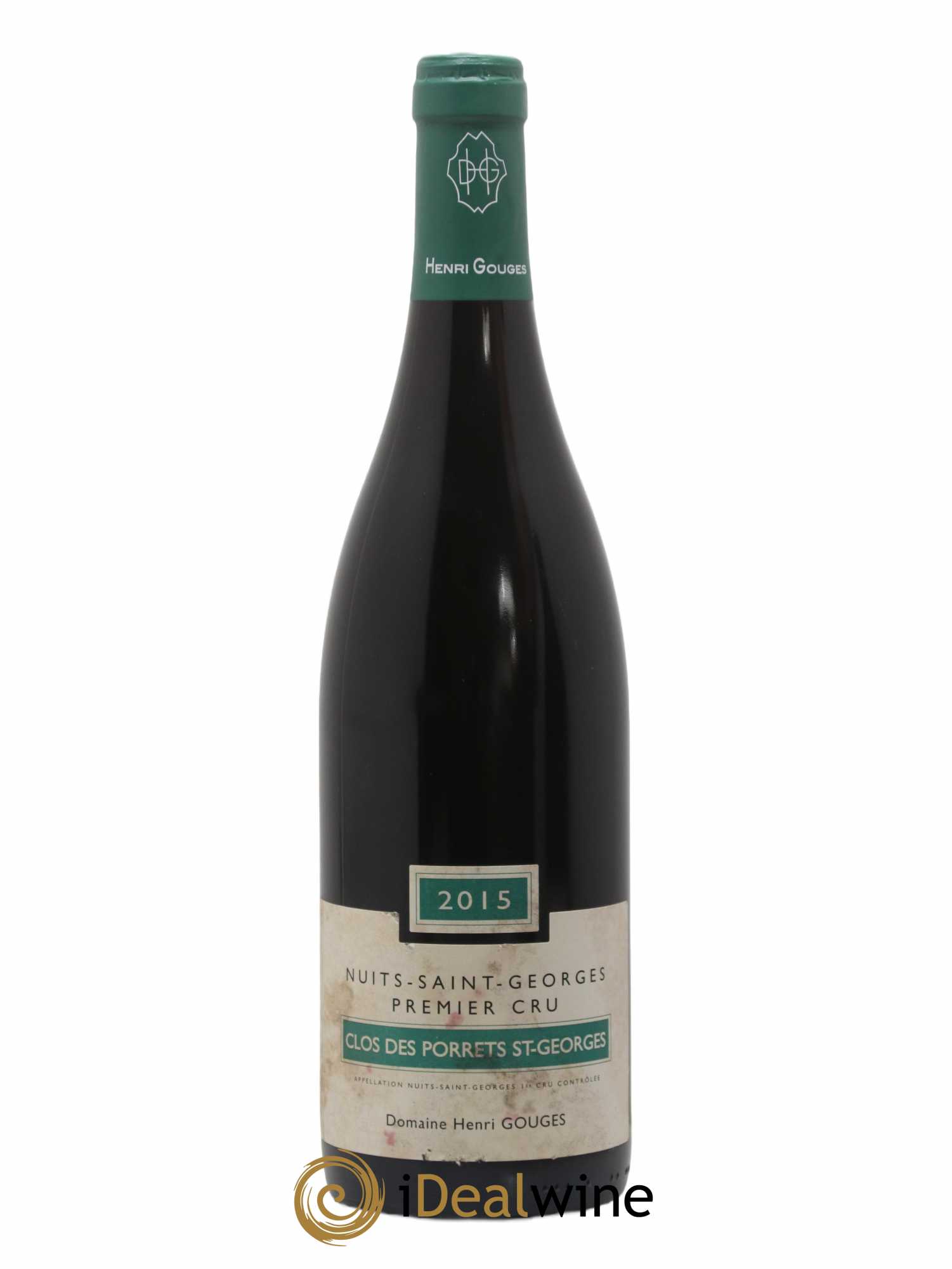 Nuits-Saint-Georges 1er Cru Clos des Porrets St Georges Henri Gouges 2015 - Lot de 1 bouteille - 0